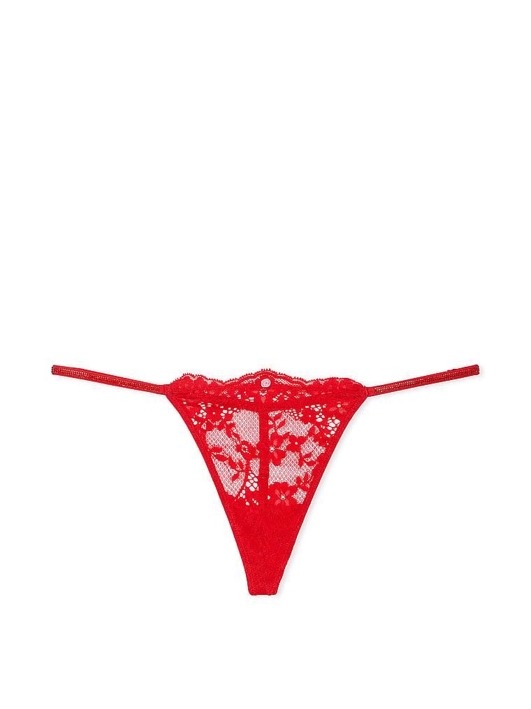 Twinkle Strap Lace V-String Panty Product Image