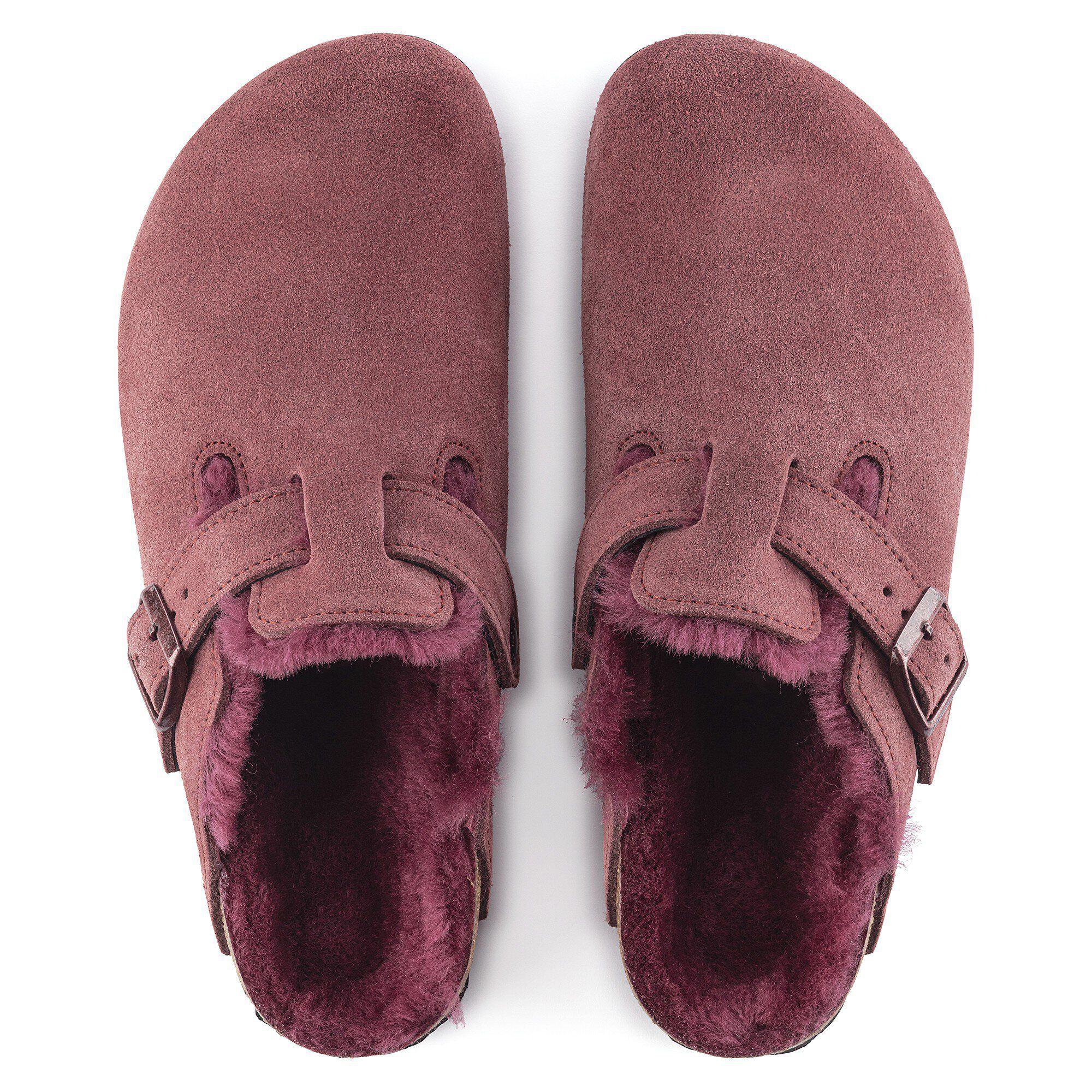 Boston Shearling Suede Leather Product Image