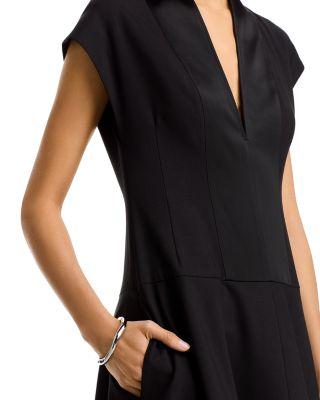 V Neck Bubble Dress Product Image