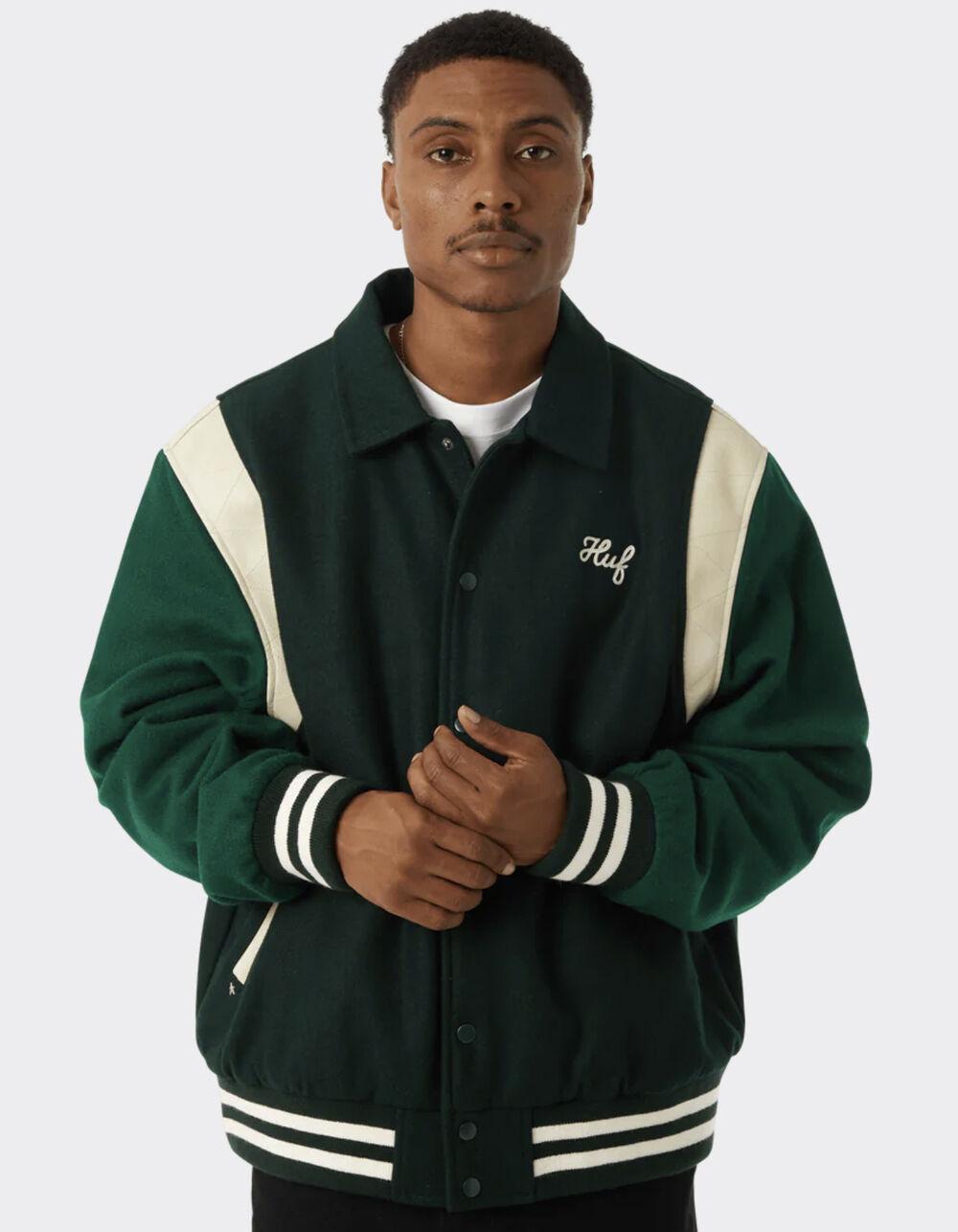 HUF Song Mens Varsity Jacket - BLACK Product Image