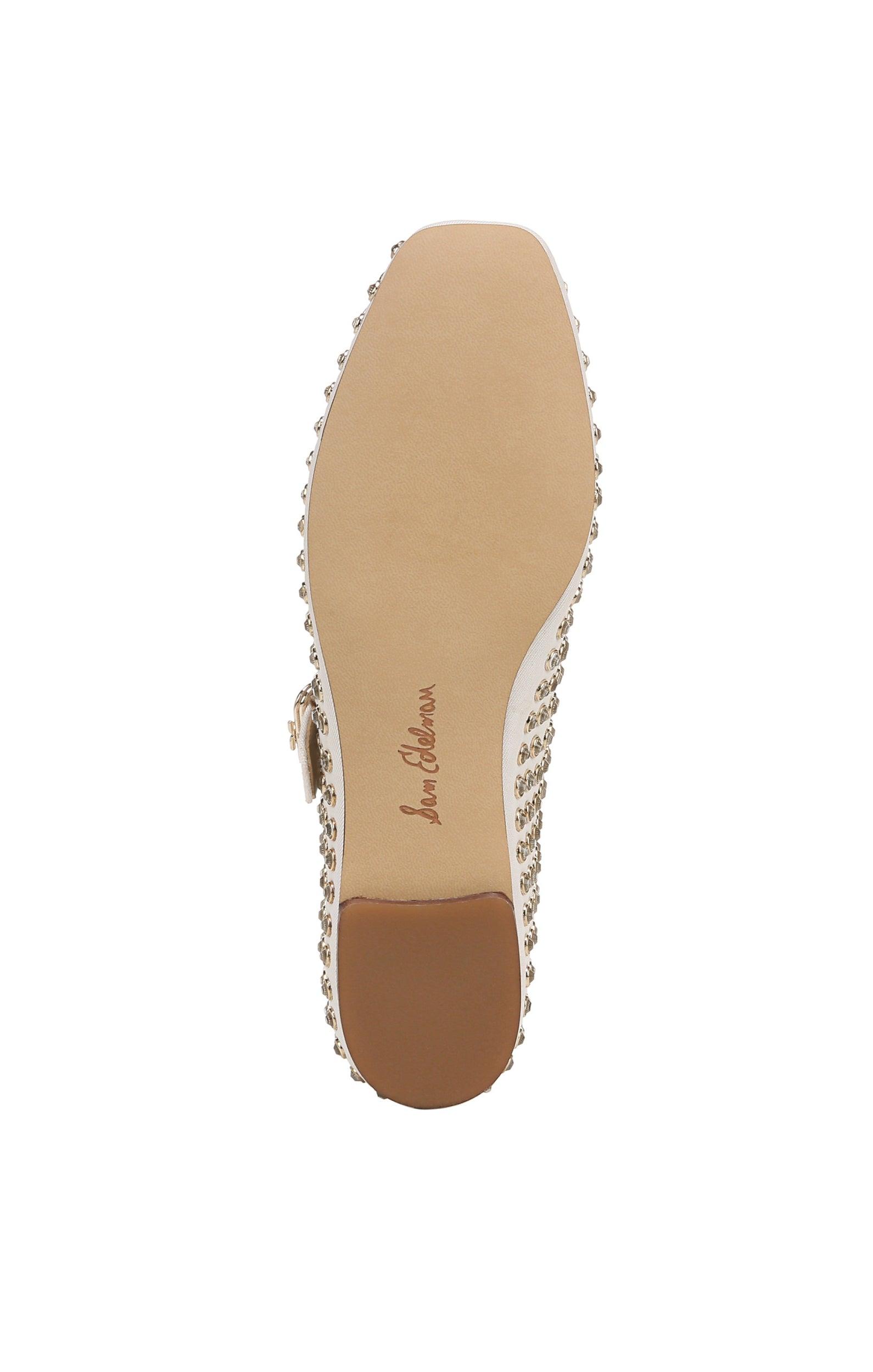Sam Edelman Michaela Gem Ballet Flat ~ White Product Image