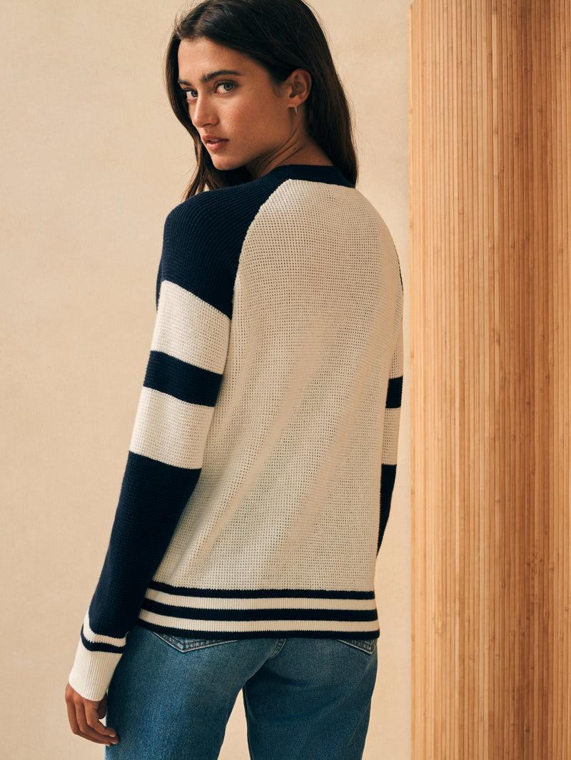 Throwback Waffle Crewneck - Wrigley Product Image