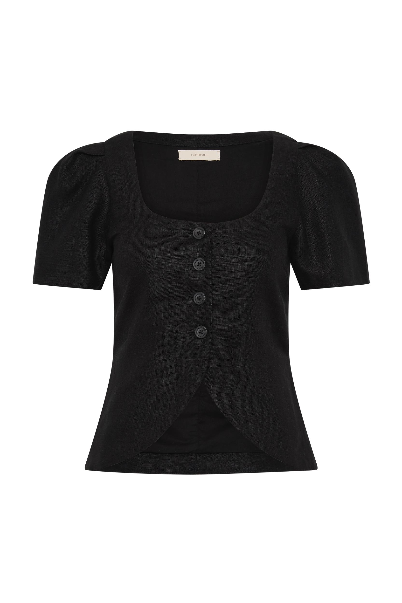 Audrey Vest Black Product Image