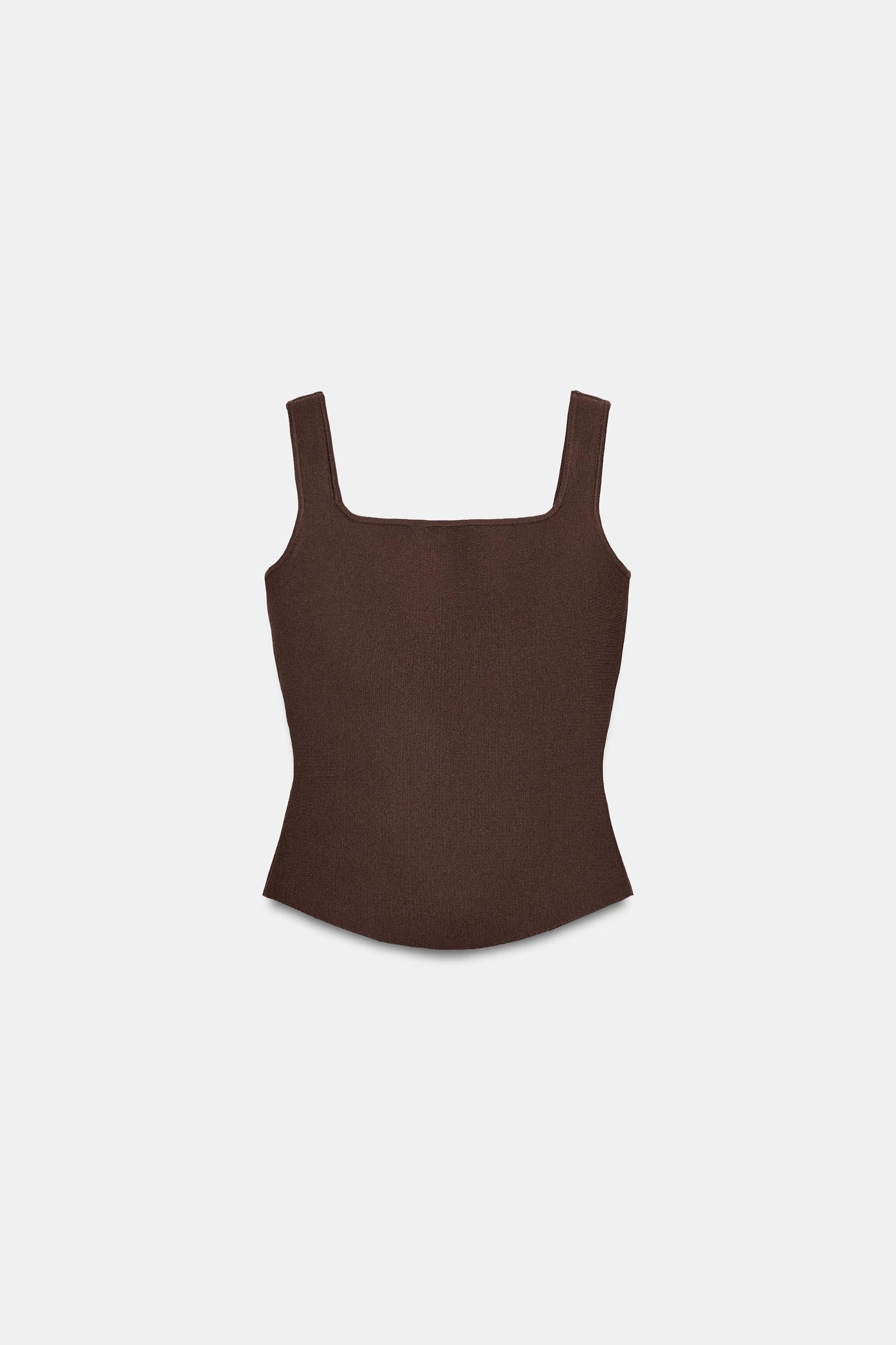 KNIT CORSET TOP Product Image