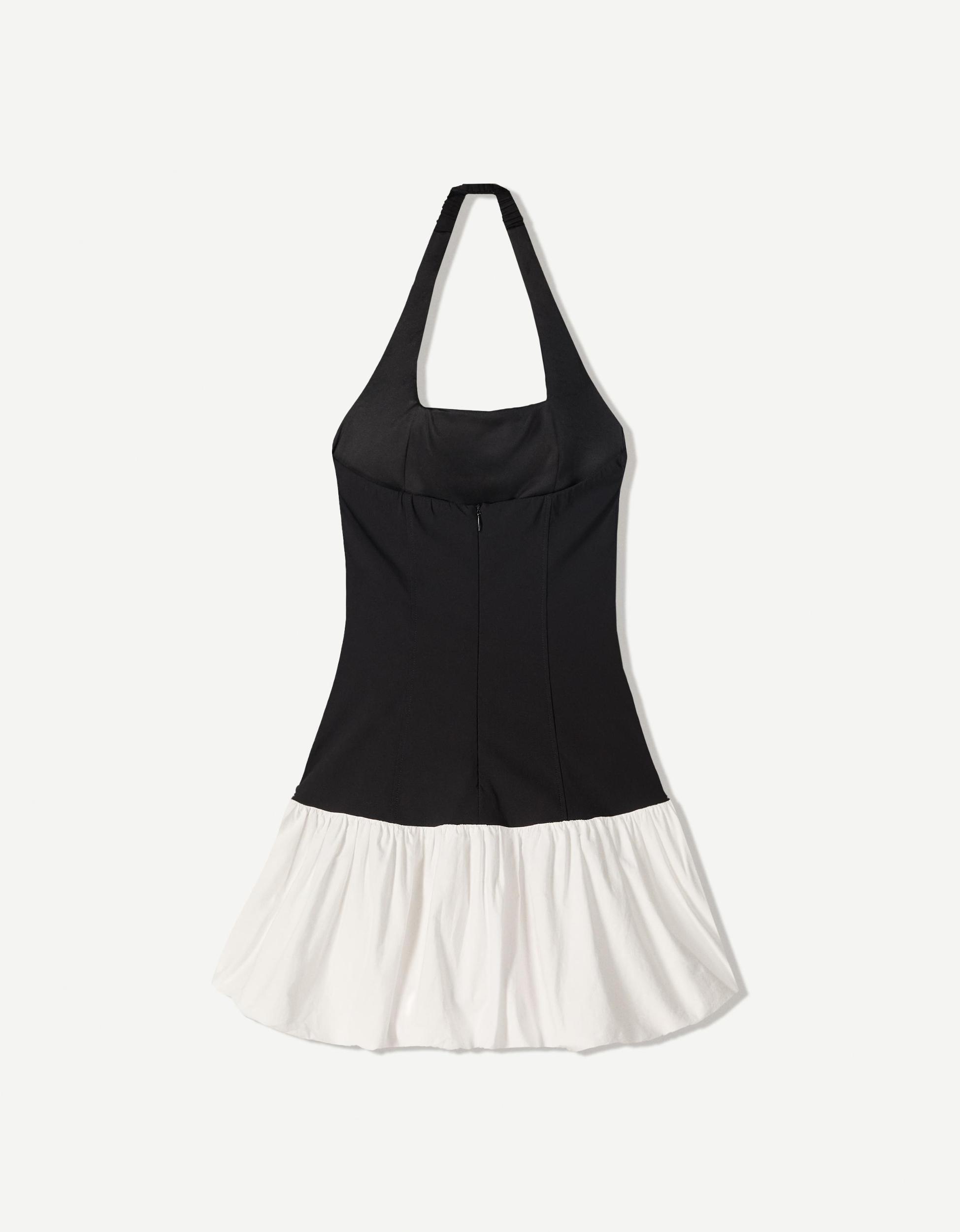 Balloon skirt mini dress Product Image