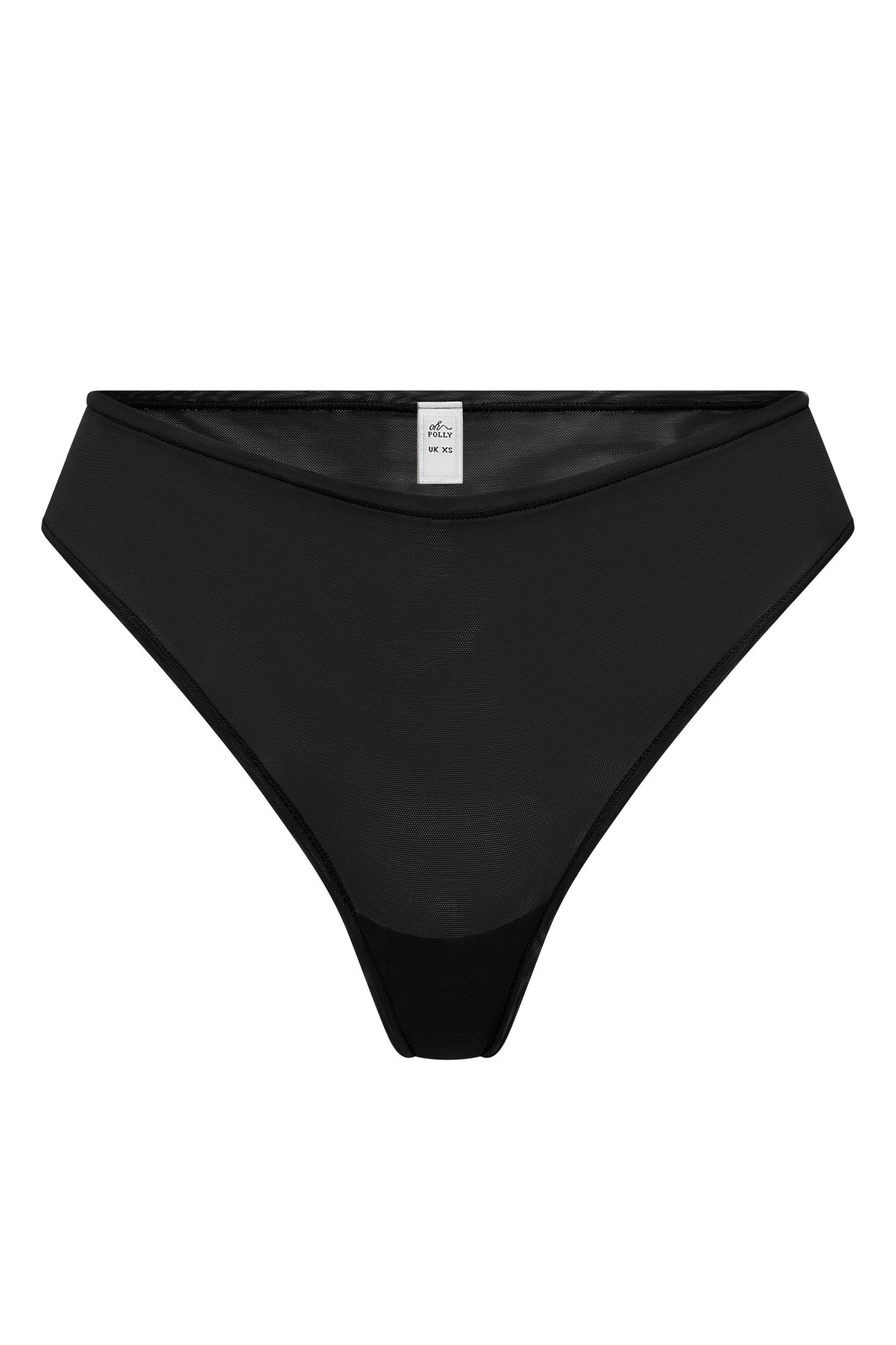 Soft Mesh Brief in Black Product Image