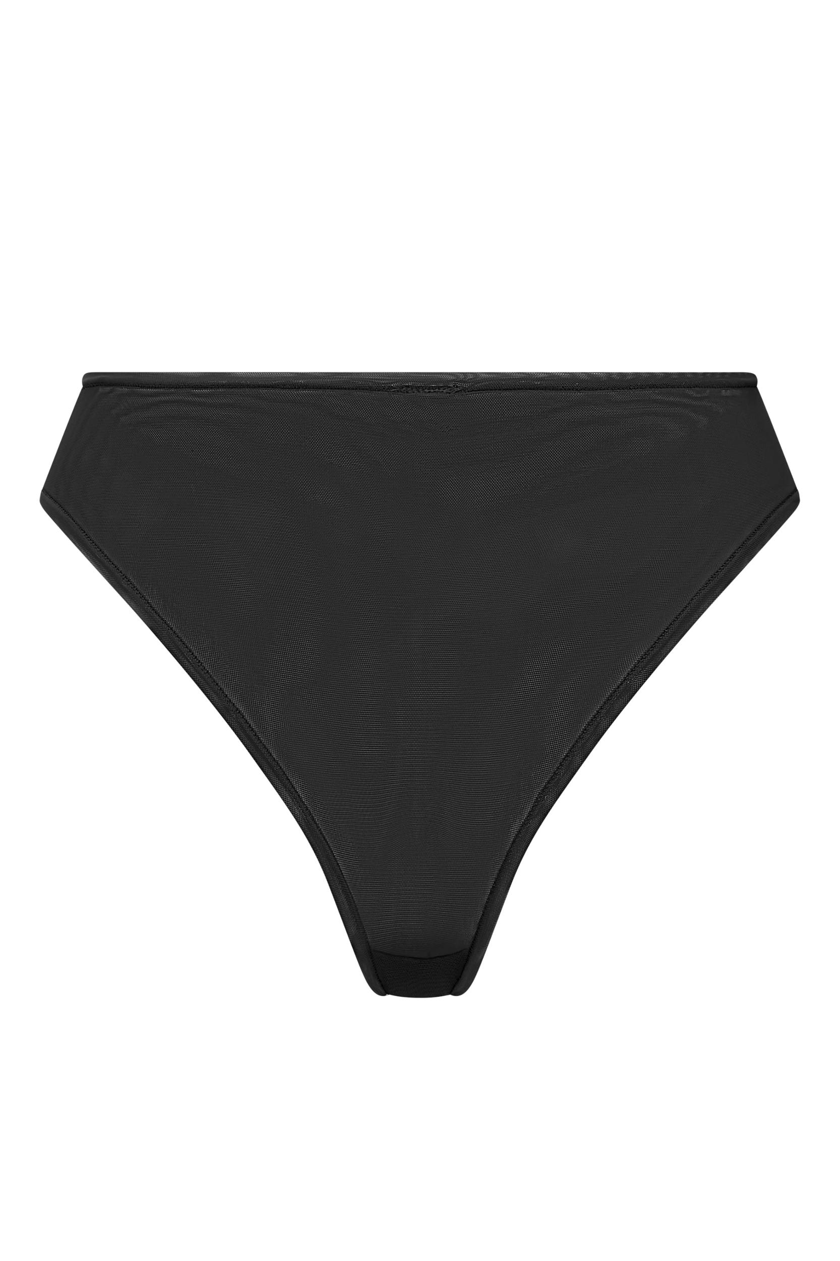 Soft Mesh Brief in Black Product Image
