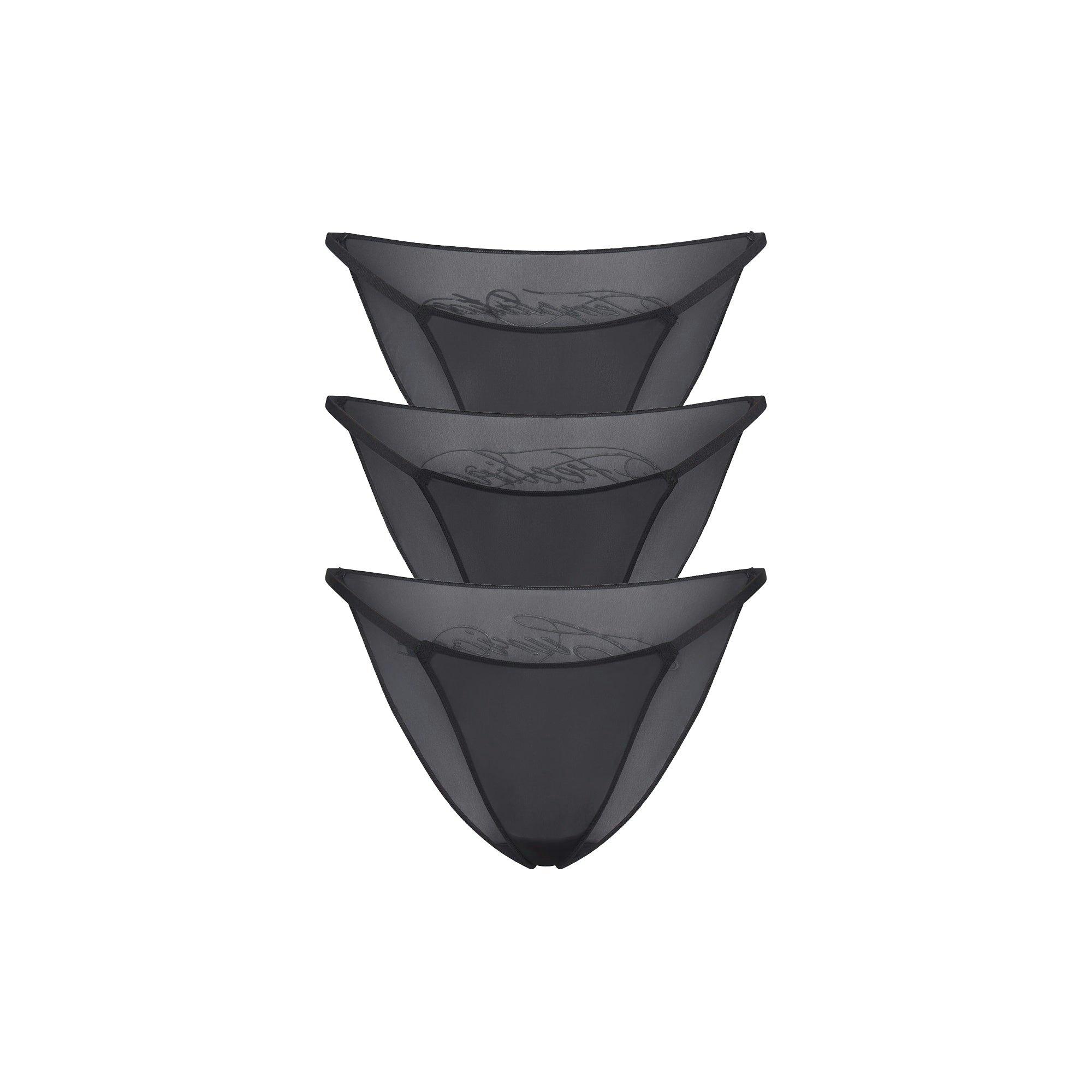 MILKY SHEER STRING BIKINI 3-PACK | ONYX Product Image