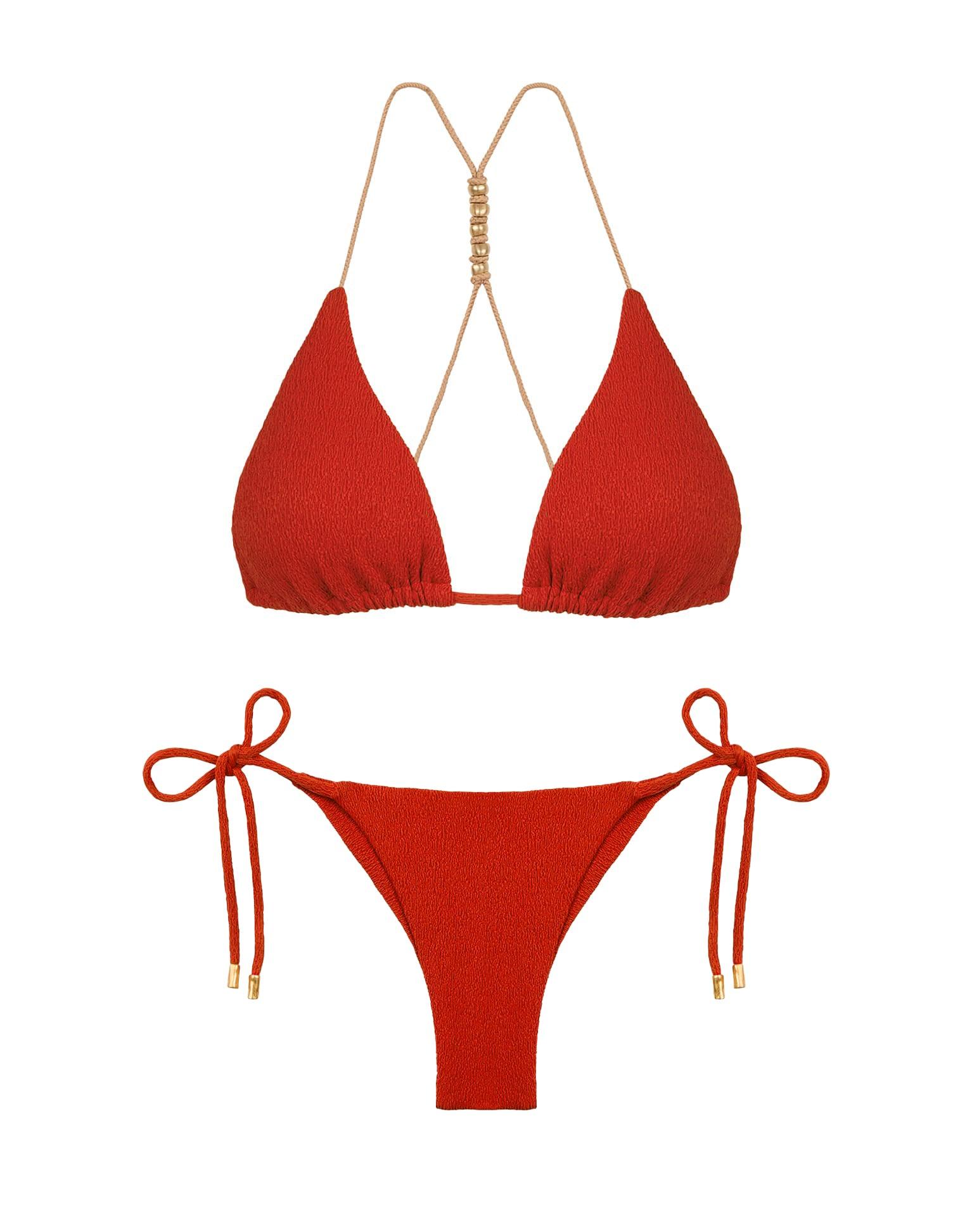 Firenze Tie Side Bottom - Ruby Product Image