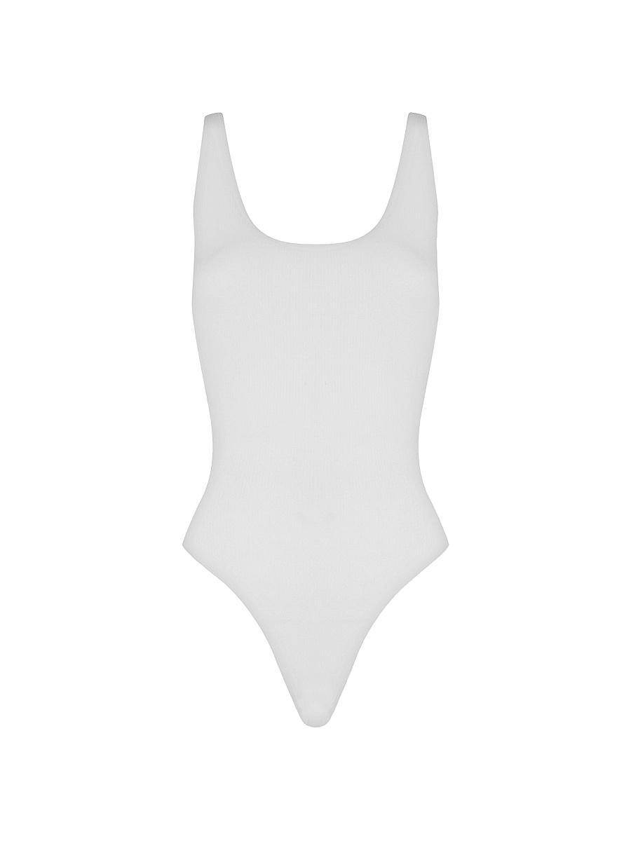 Beauty Cotton Thong Bodysuit Product Image