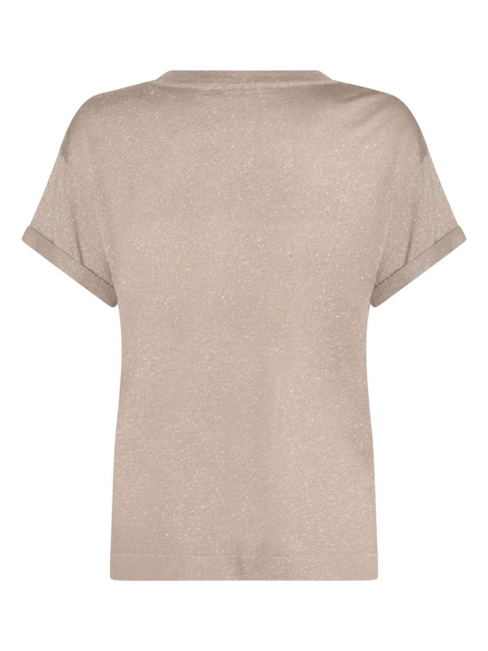 glitter detailing t-shirt  Product Image