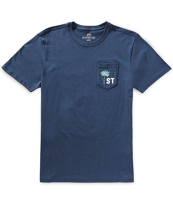 Southern Tide Palm Social Club Short Sleeve Graphic T-Shirt Product Image