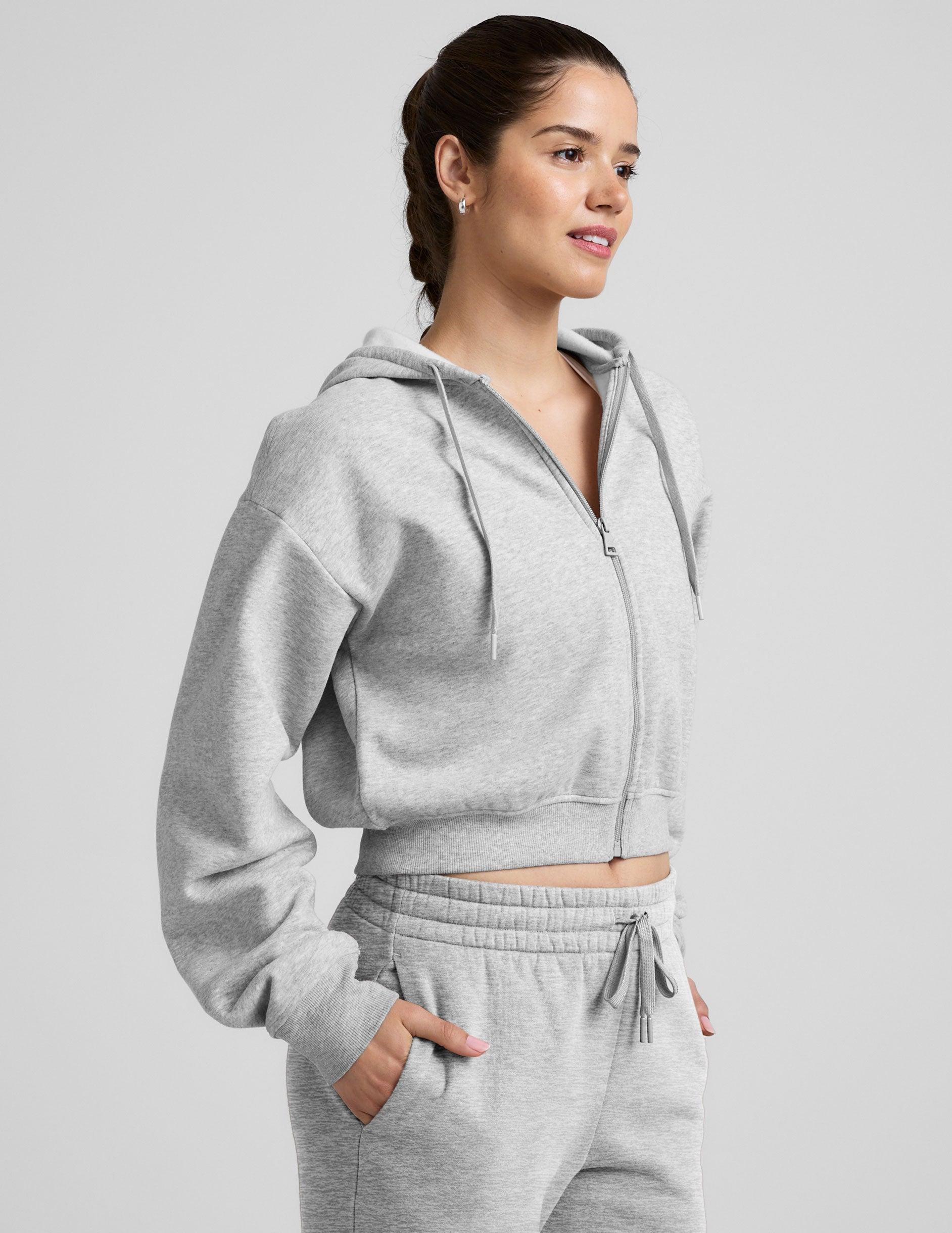 LuxeFleece Zip Up Hoodie Product Image