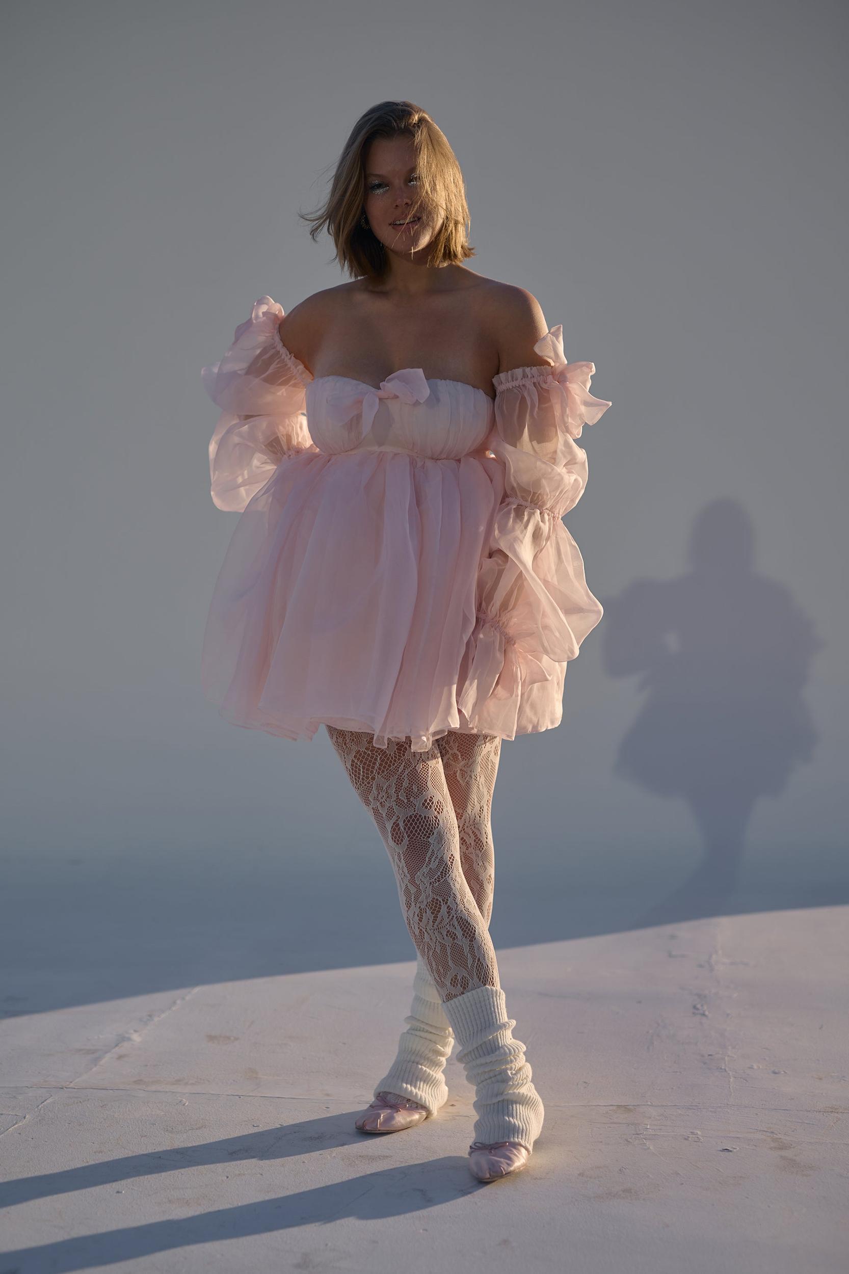 The Confection Silk Mini Mansion Dress Product Image