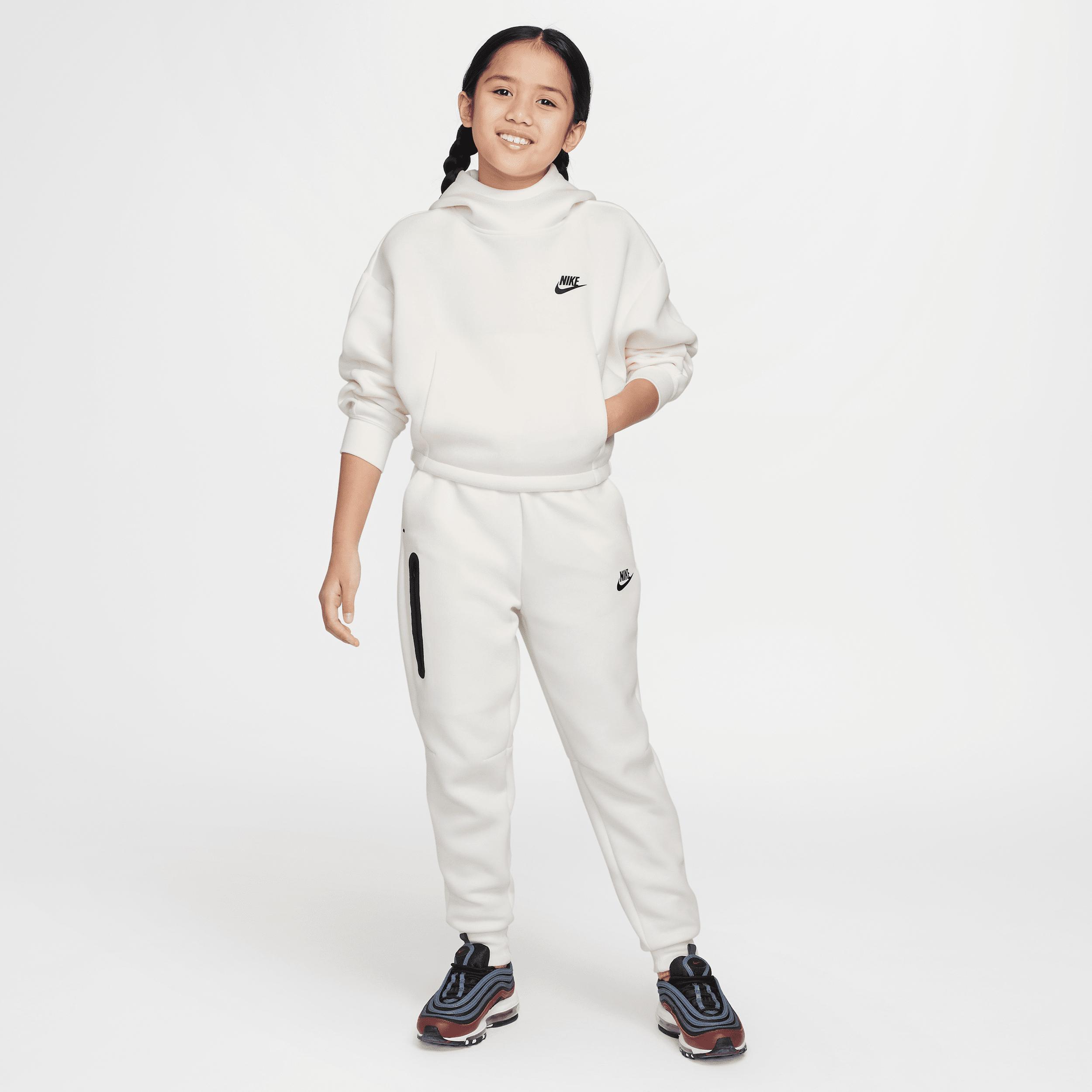 Unisex Nike Sportswear Tech Fleece Girls Oversized Hoodie | HF8188-133 Product Image