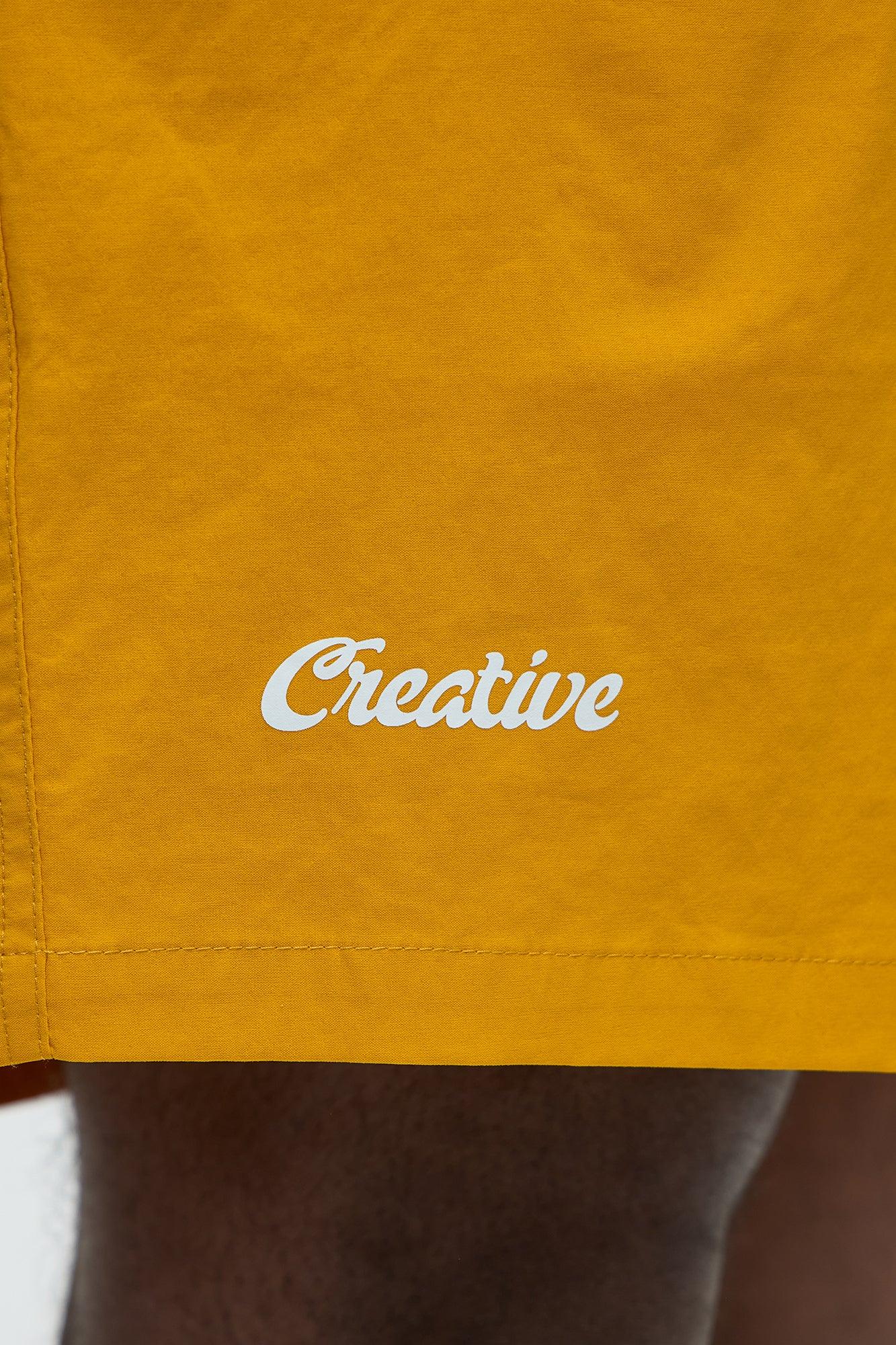 Creative Motion Swim Classic Trunk - Mustard Male Product Image