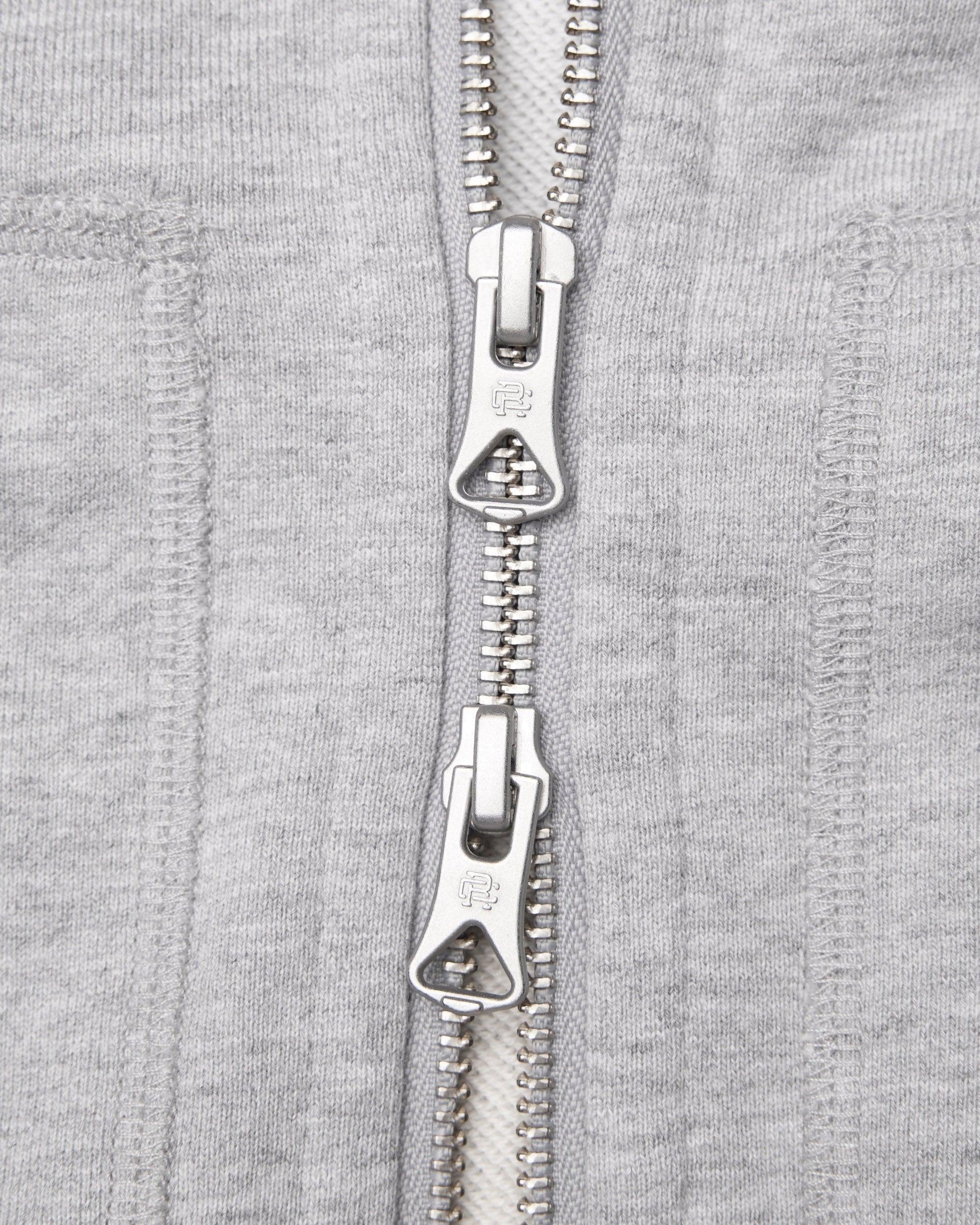 Midweight Terry Slim Zip Hoodie Male Product Image