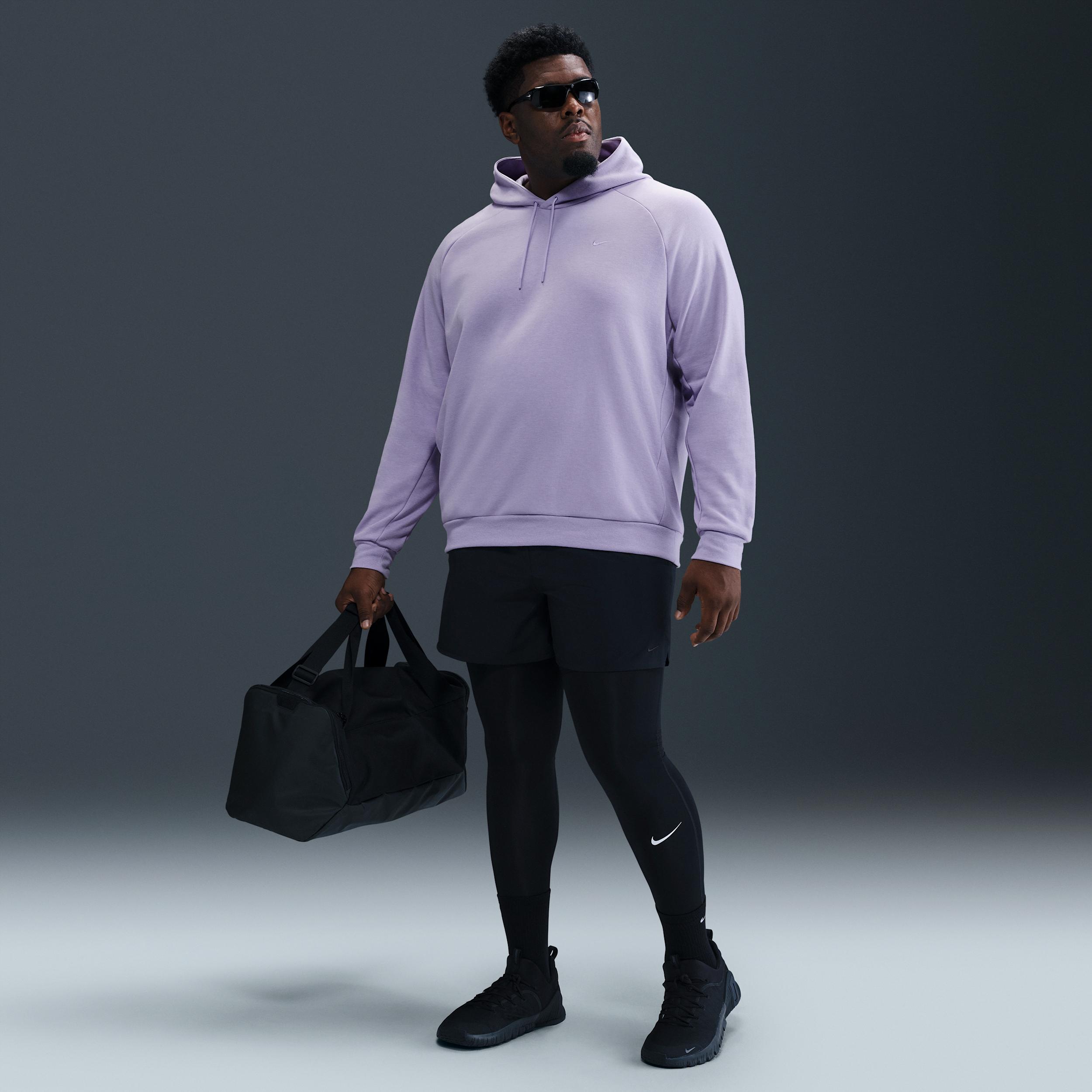 Nike Mens Primary Fleece Dri-FIT UV Pullover Performance Hoodie | FZ0969-515 Product Image