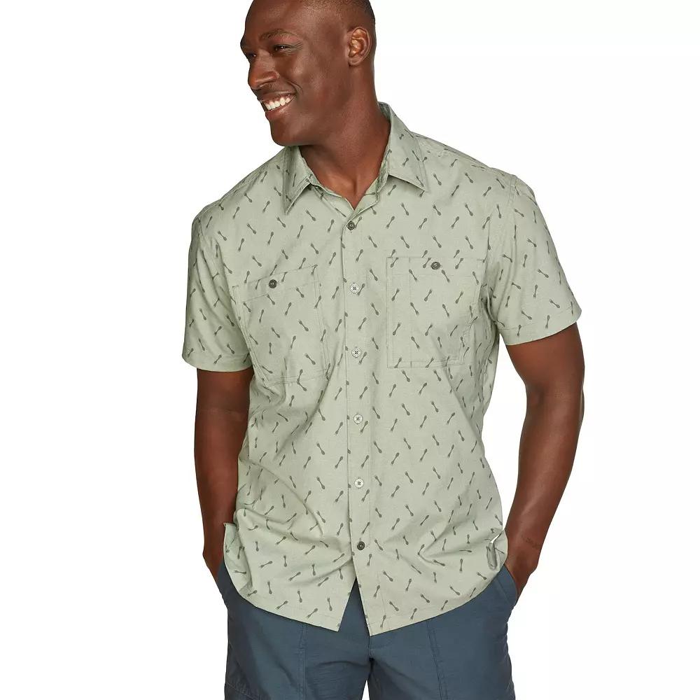 Men's Eddie Bauer Short Sleeve Rainier 3.0 Print Shirt,  Product Image