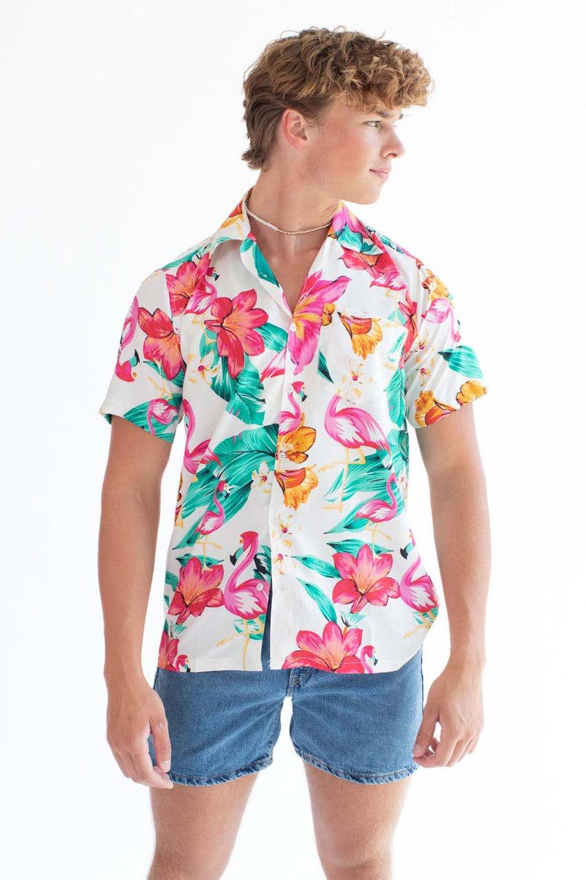 Tropical Palms Hawaiian Shirt Product Image