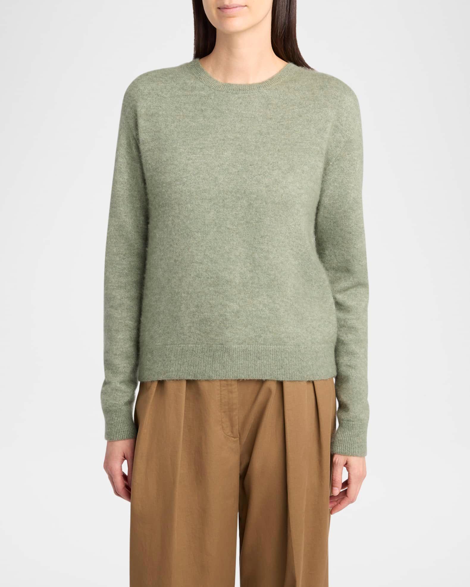 Lorynna Cashmere-Silk Crewneck Sweater Product Image