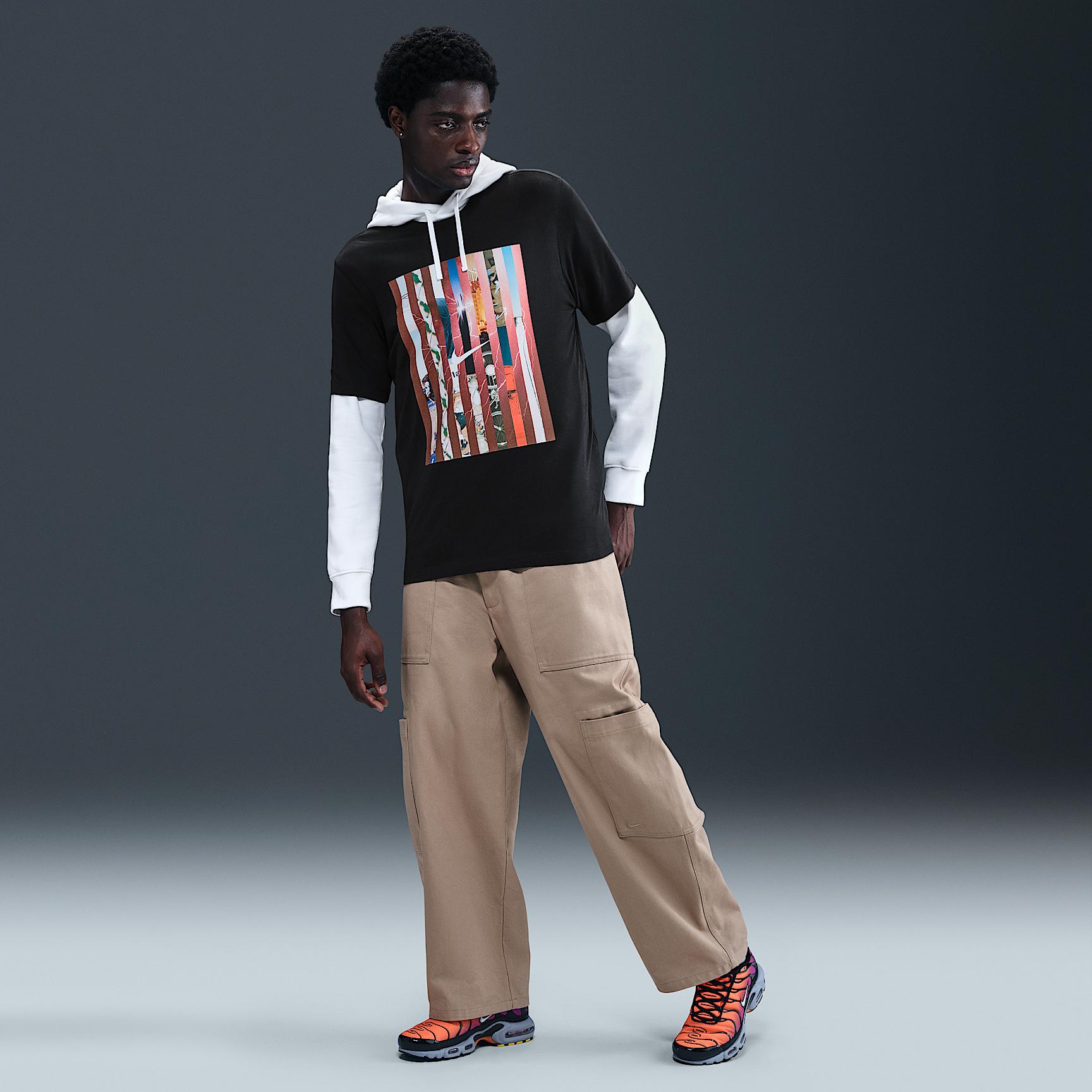 Mens Nike Sportswear T-Shirt | HQ9270-010 Product Image