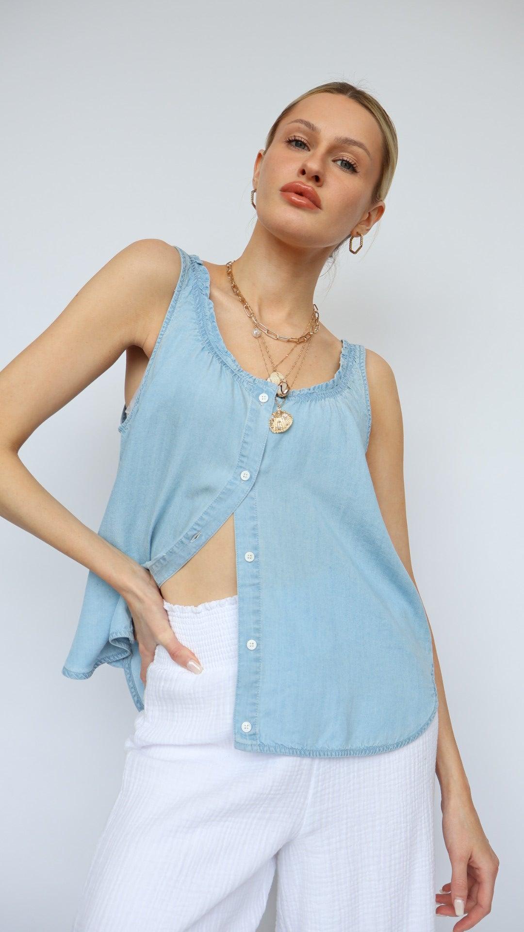 Rae Detailed Tank Top Product Image