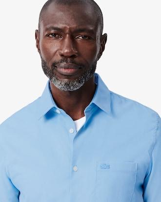 Regular Fit Short Sleeved Cotton Shirt Product Image