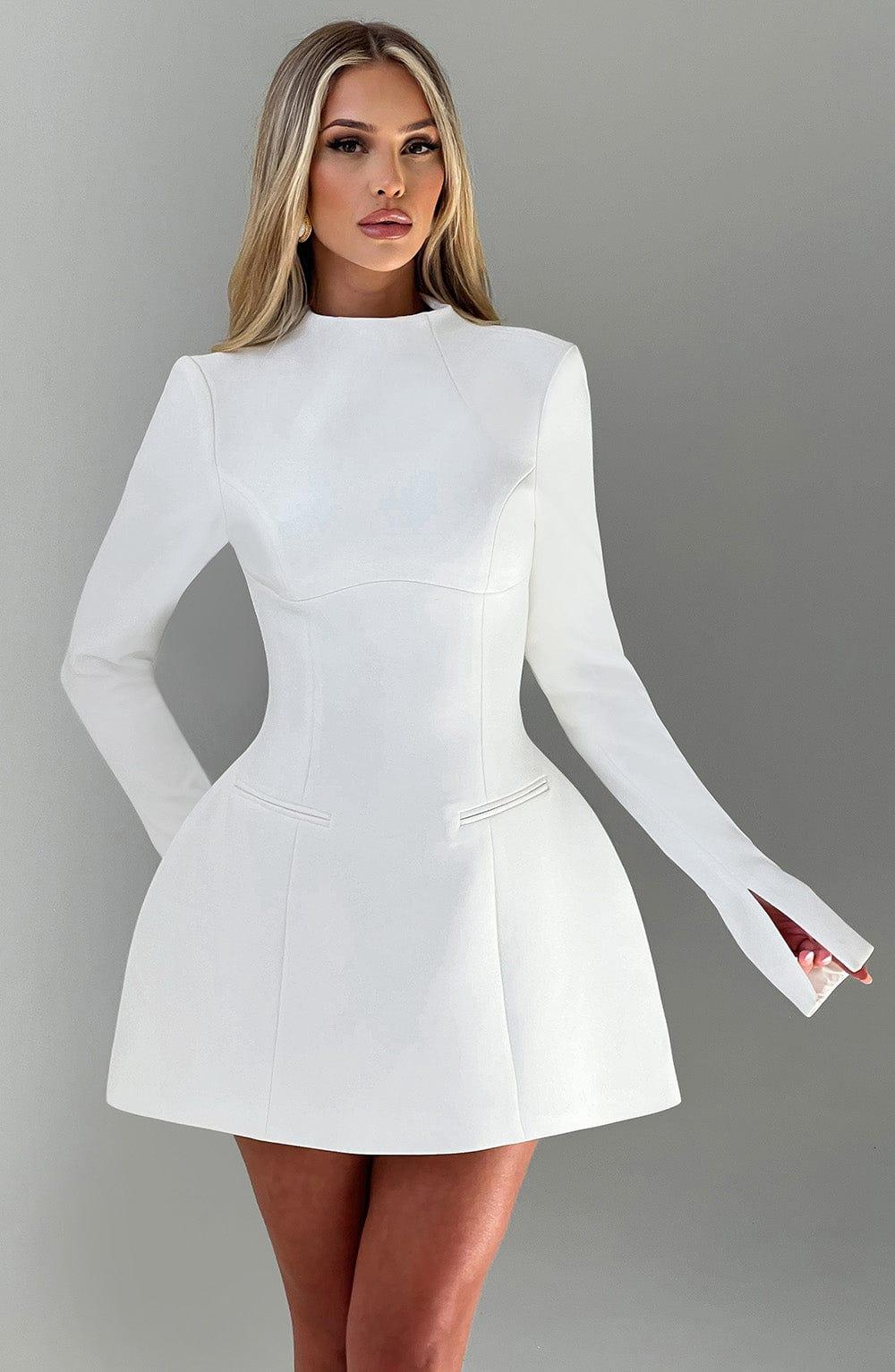 Kelly Mini Dress - Ivory Product Image