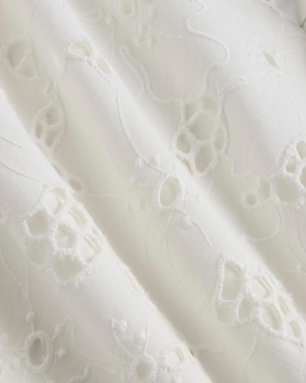 Womens Eyelet Mini Shift Dress by Everlane Product Image