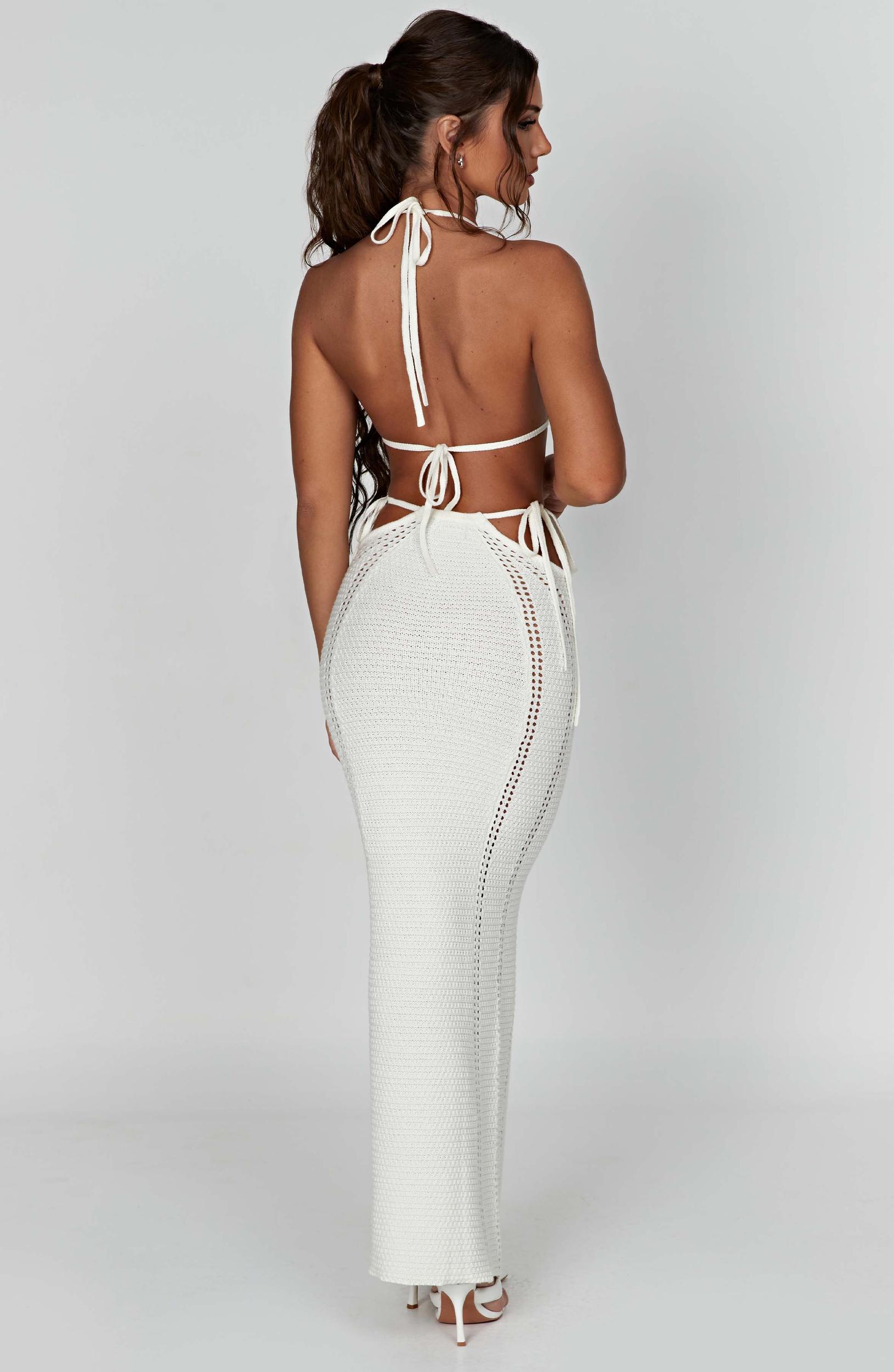 Jia Maxi Skirt - White Product Image