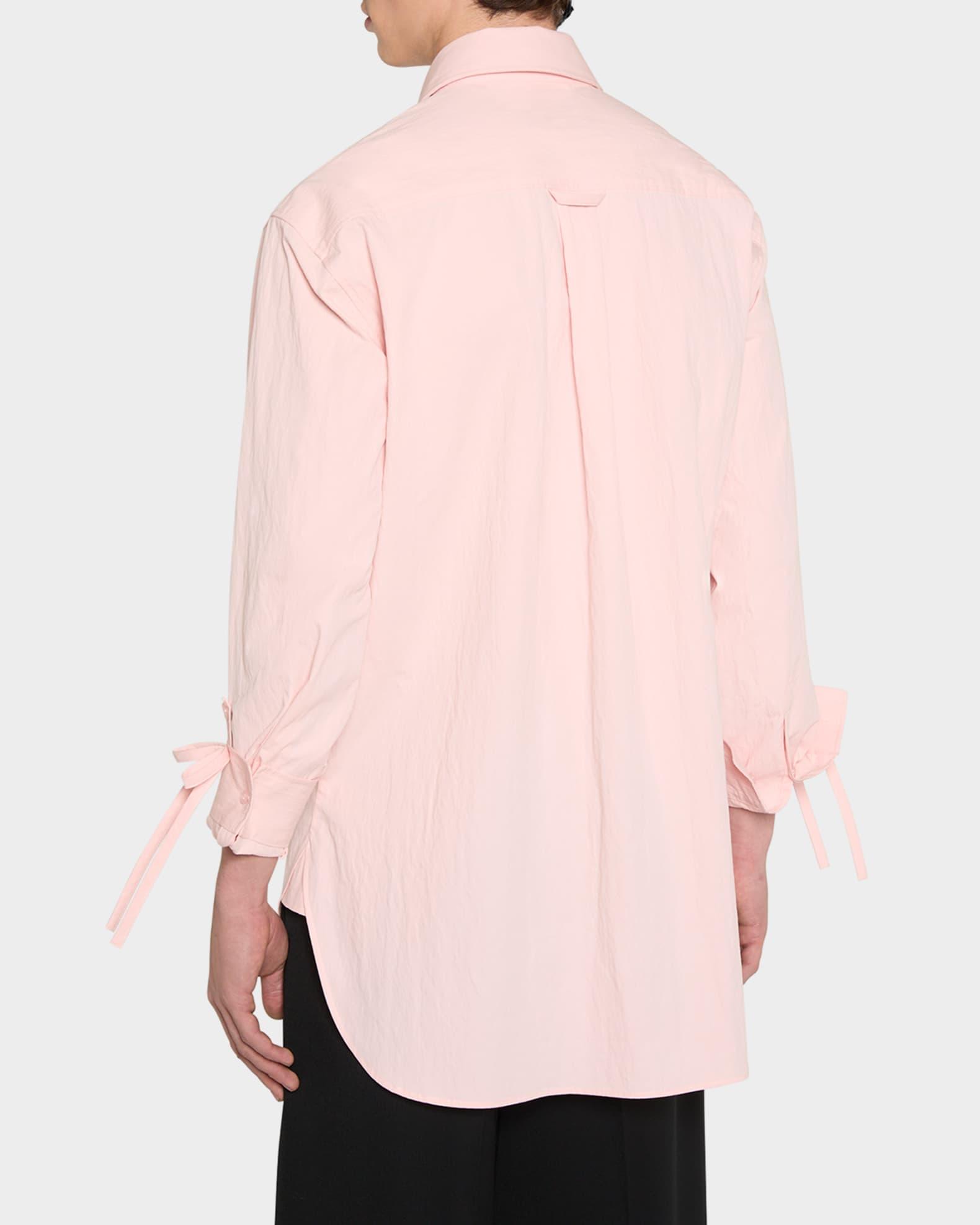 Men's Bow Detail Workwear Shirt Product Image