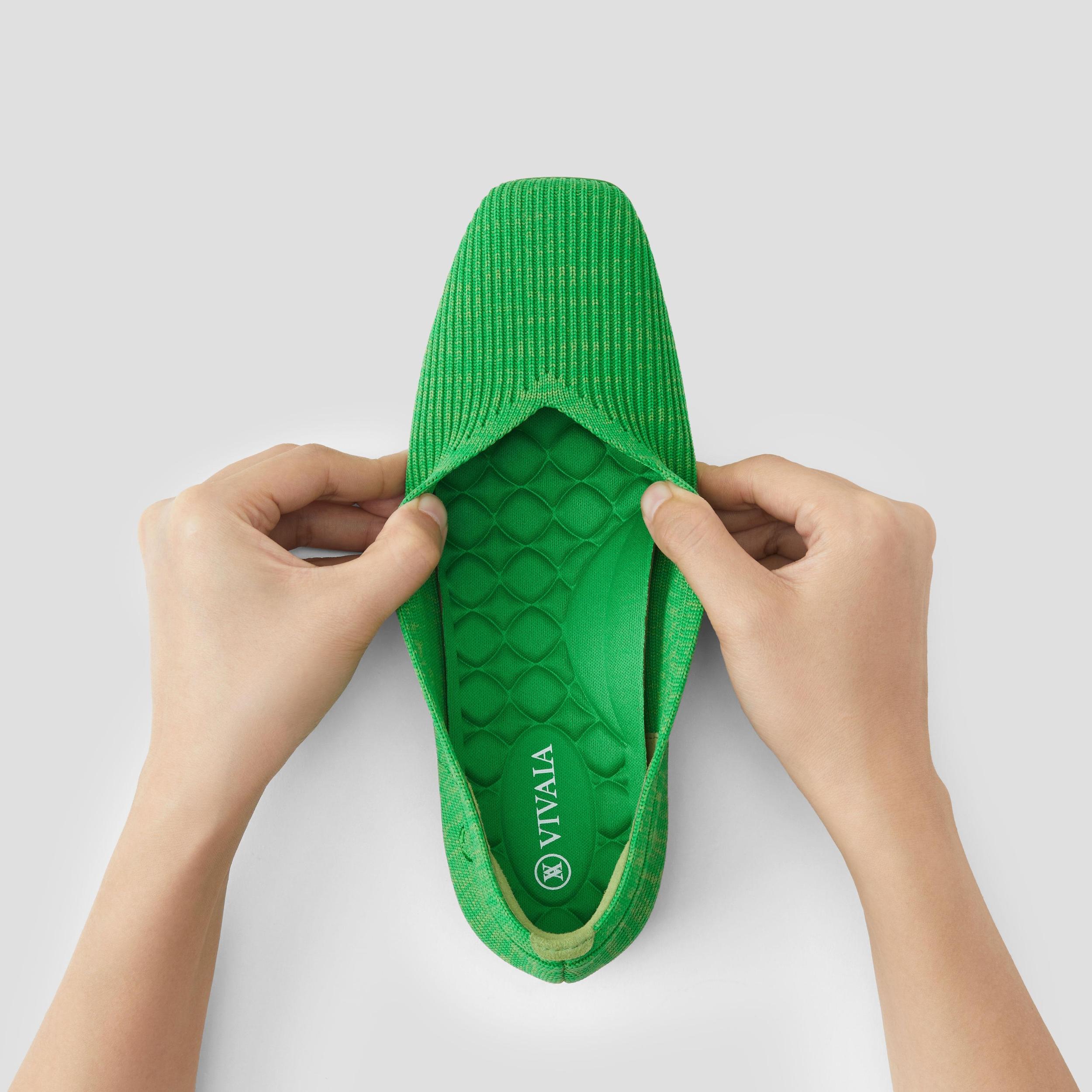 Lightweight Square-Toe V-Cut Flats (Margot Walker) Product Image