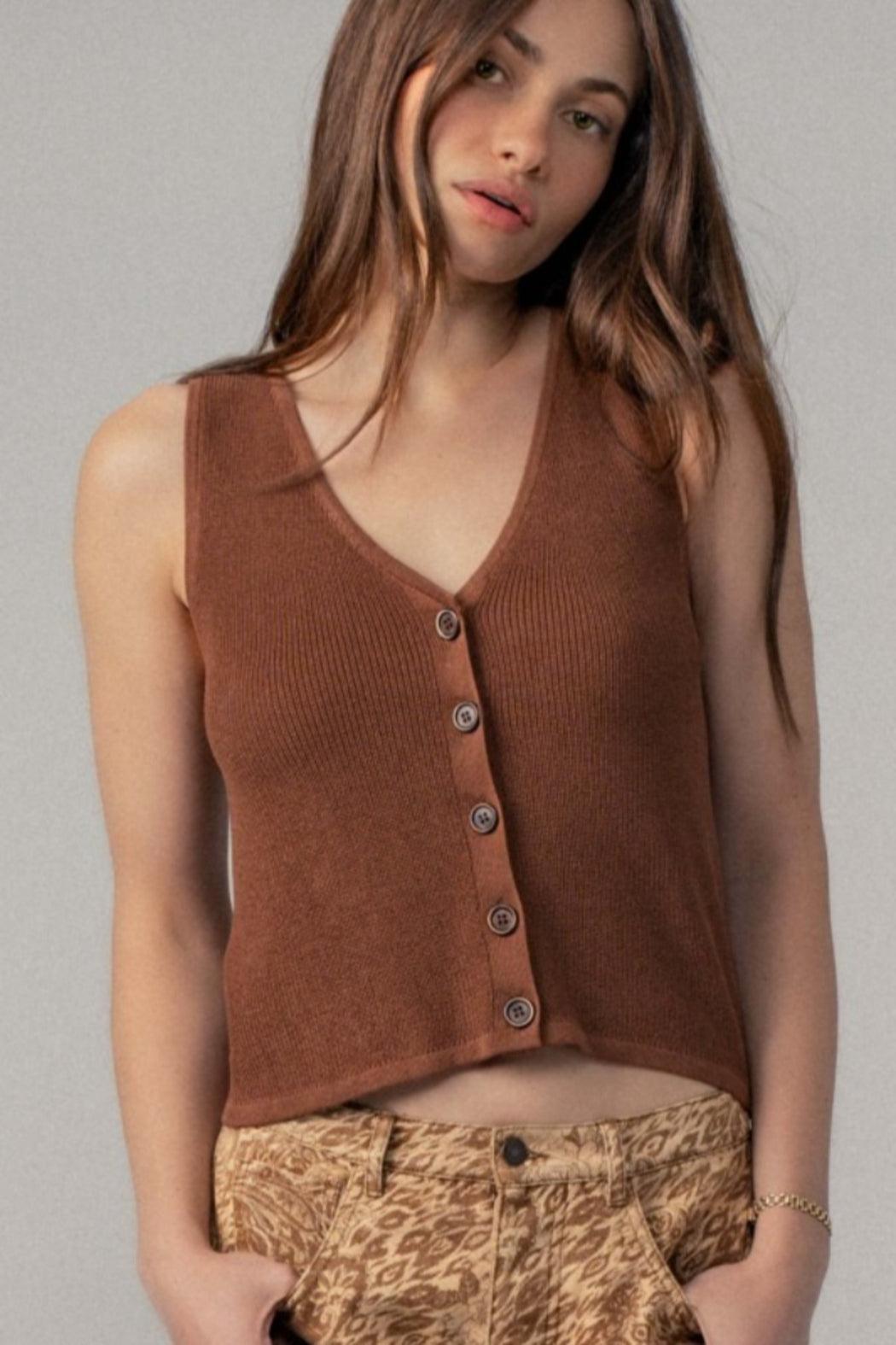 Trend Notes Knit Vest Product Image