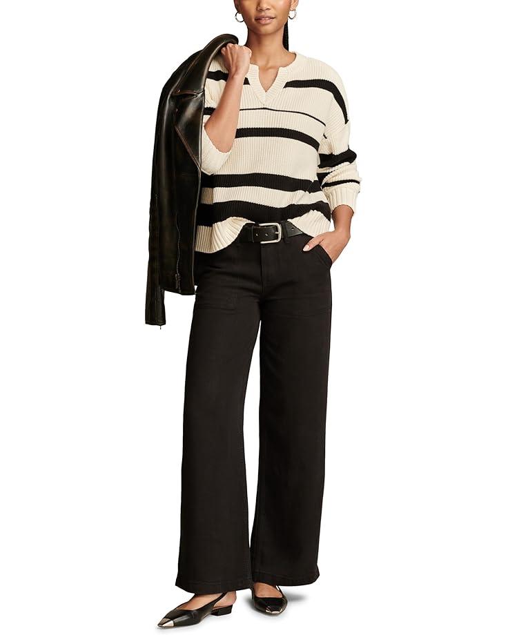 Women's Lucky Brand Notch Neck Pullover Product Image