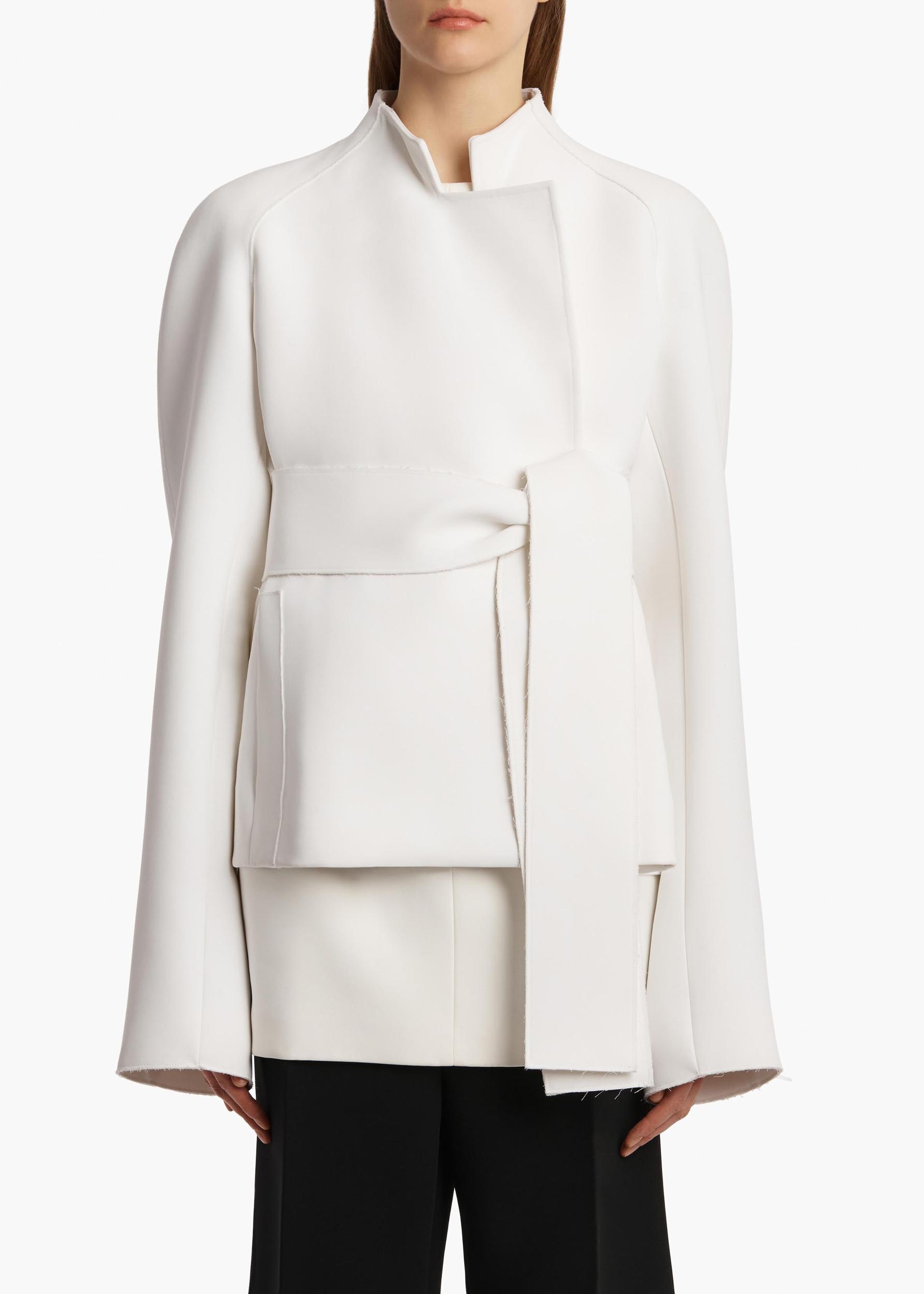 Edith Jacket in Chalk Product Image