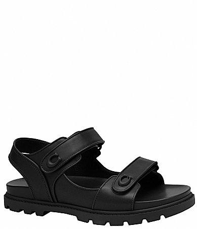 COACH Mens Leather Banded Sport Sandals Product Image