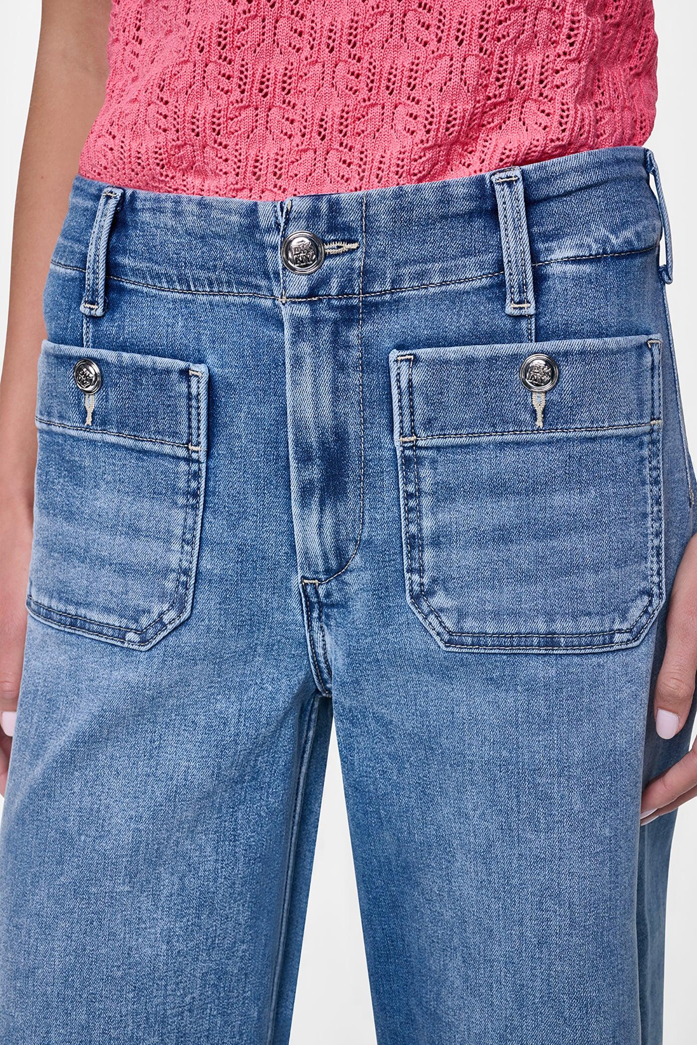 HIGH RISE WIDE LEG WITH PATCH POCKETS Product Image