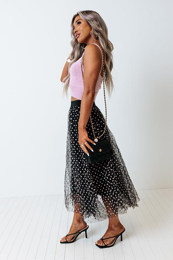 Trials Of True Love Faux Leather Purse In Black Product Image