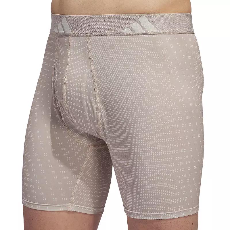 Men's adidas Microfiber Boxer Brief, Size: Large, Alumina Beige Product Image