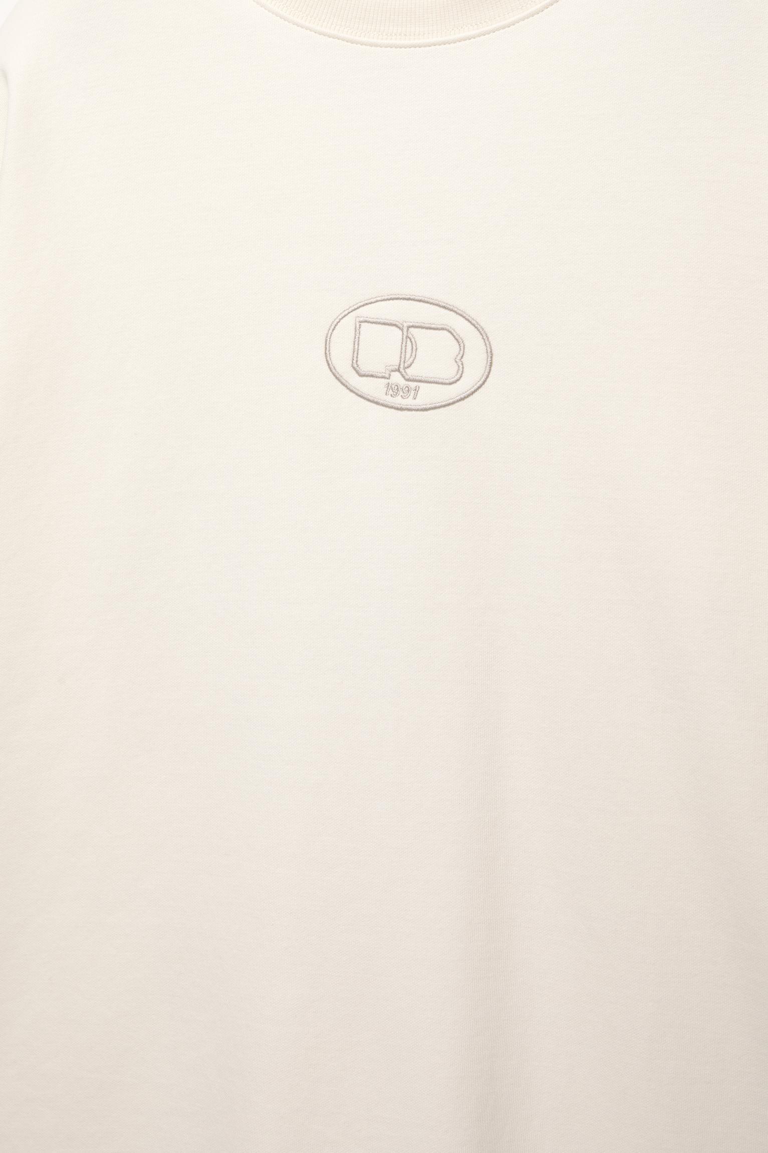 Short sleeve logo sweatshirt Product Image