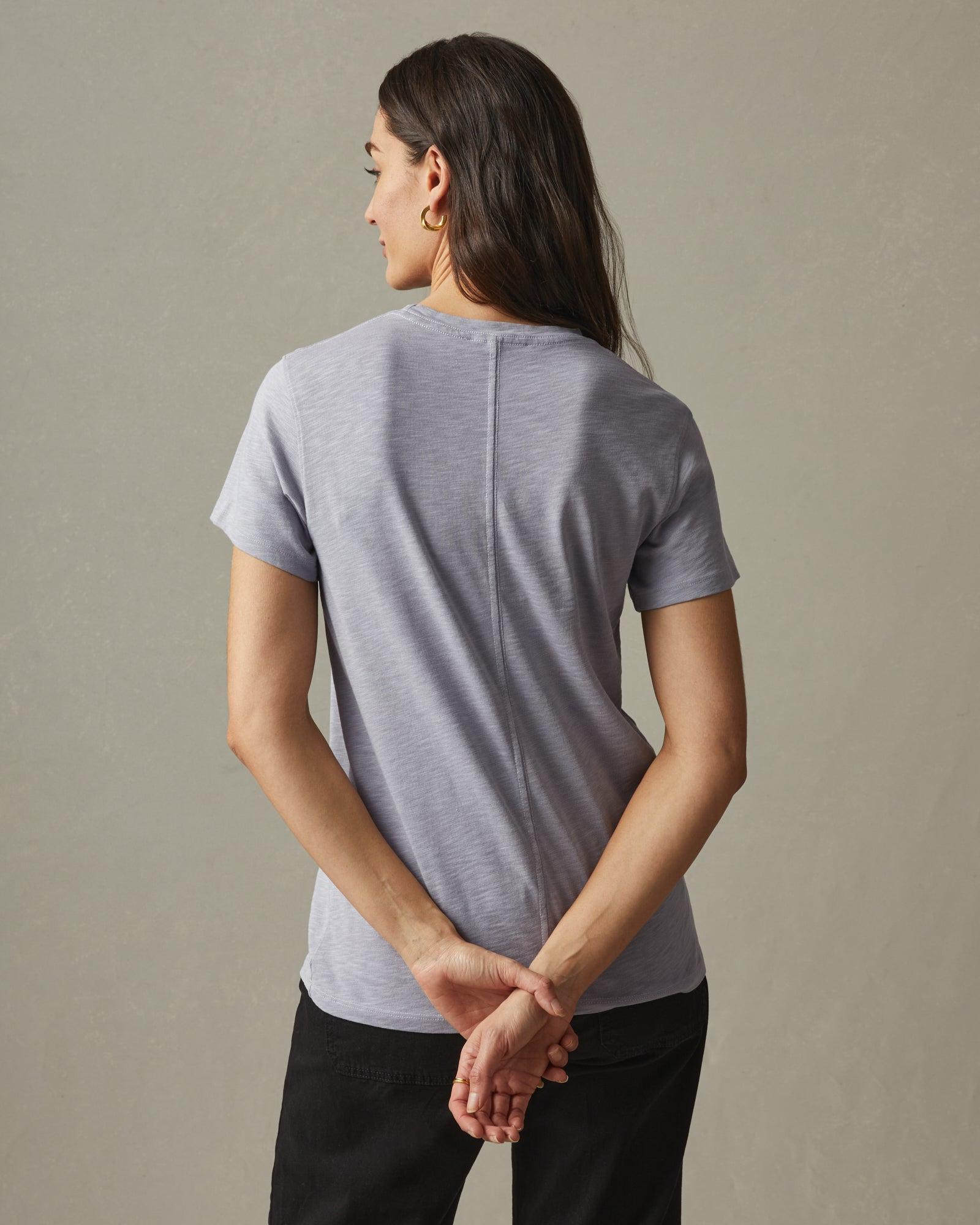 Women's Premium Slub Crew Tee - Grey Glass Female Product Image