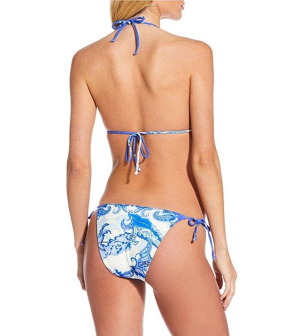 Gianni Bini Paisley Tie Side Swim Bottom Product Image