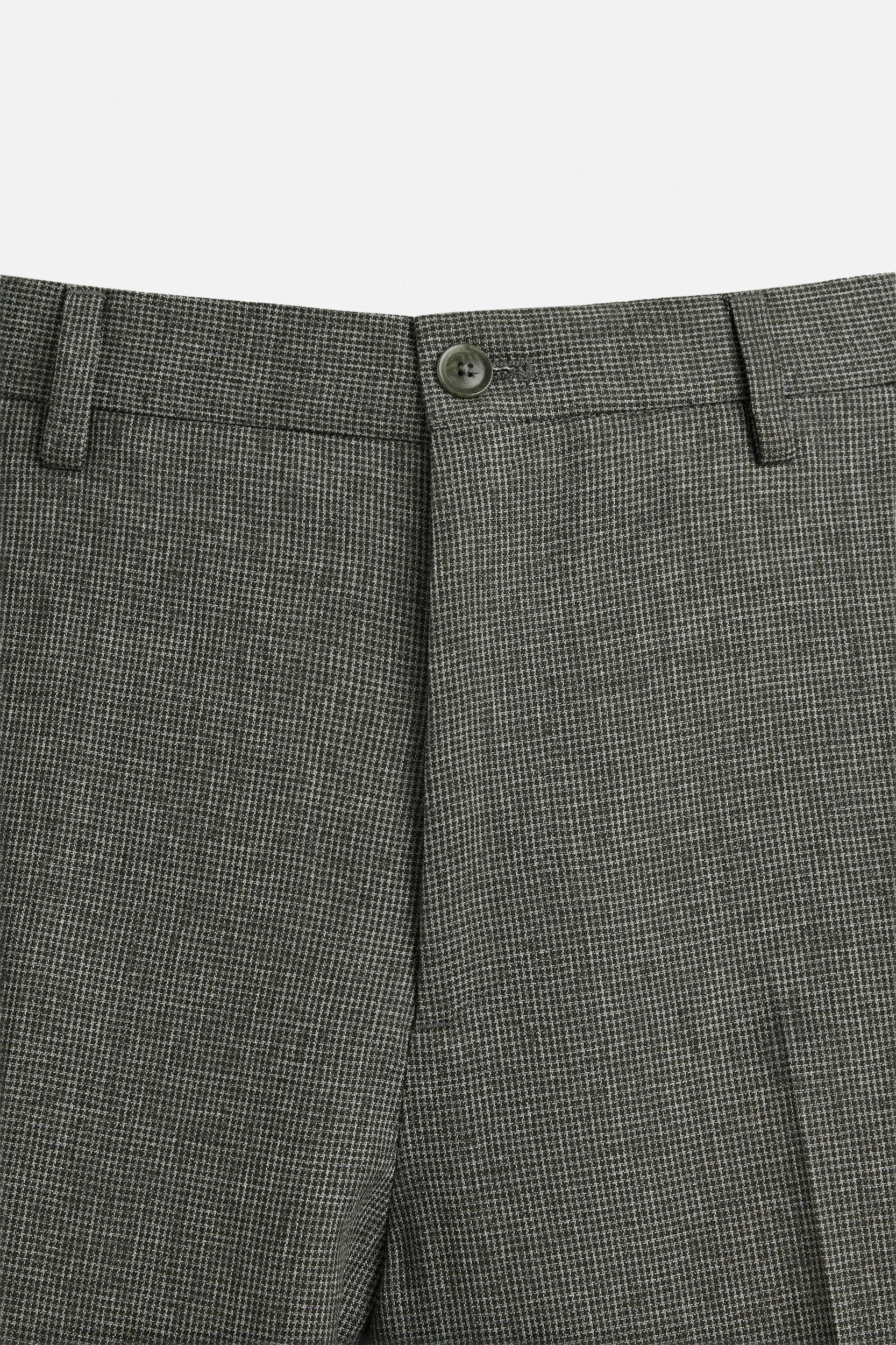 HOUNDSTOOTH SUIT PANTS Product Image