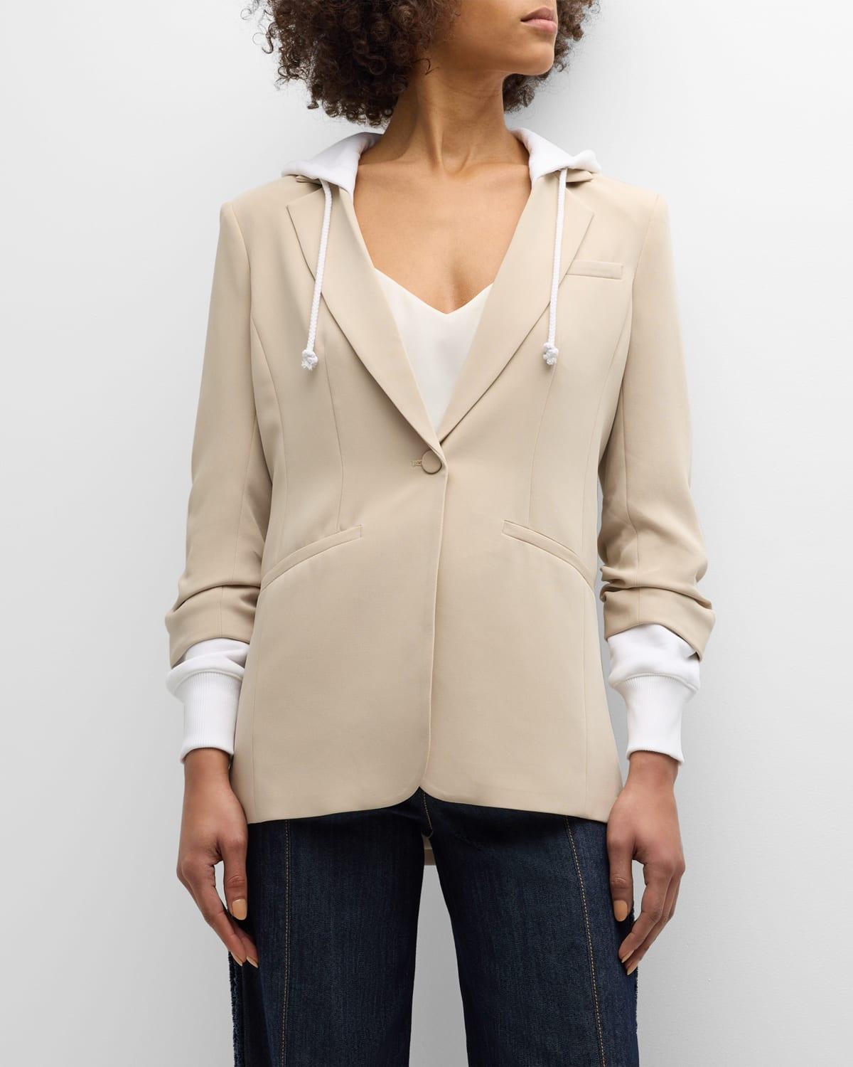 Womens Khloe Hooded Blazer Product Image