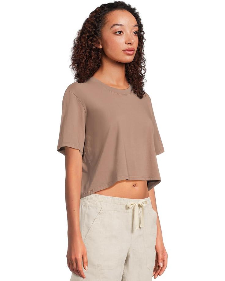 Harlan Cropped V-Neck Tee Product Image