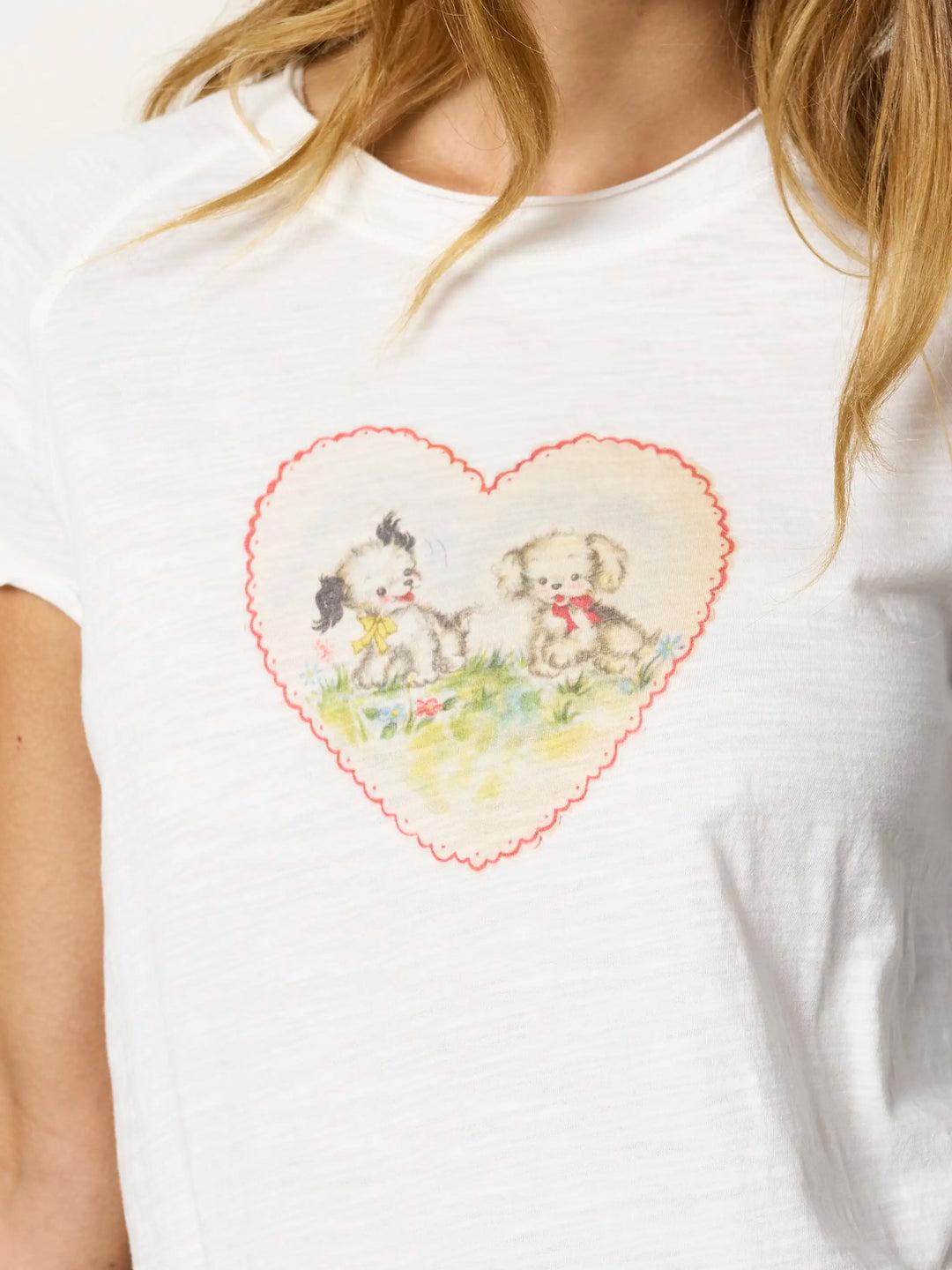 Lily Cotton Short Sleeve Tee Shirt Product Image