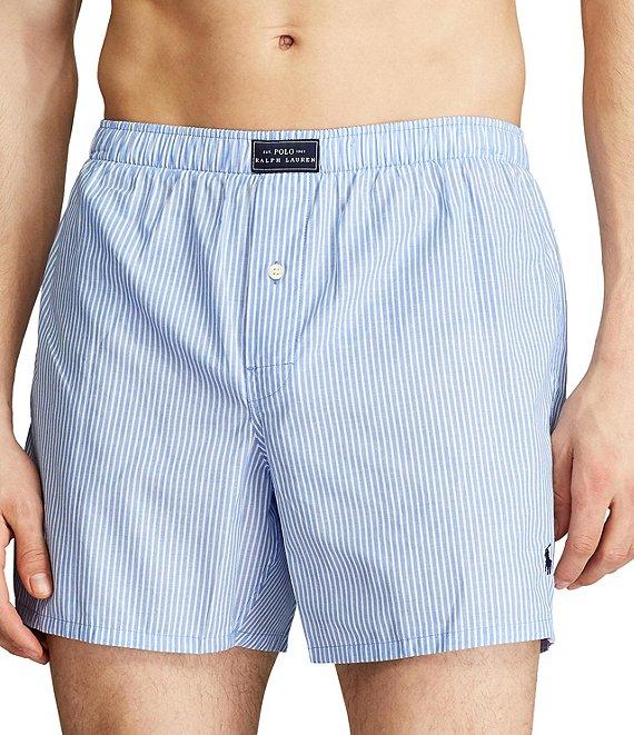 Polo Ralph Lauren Steve Striped Woven Boxers Product Image