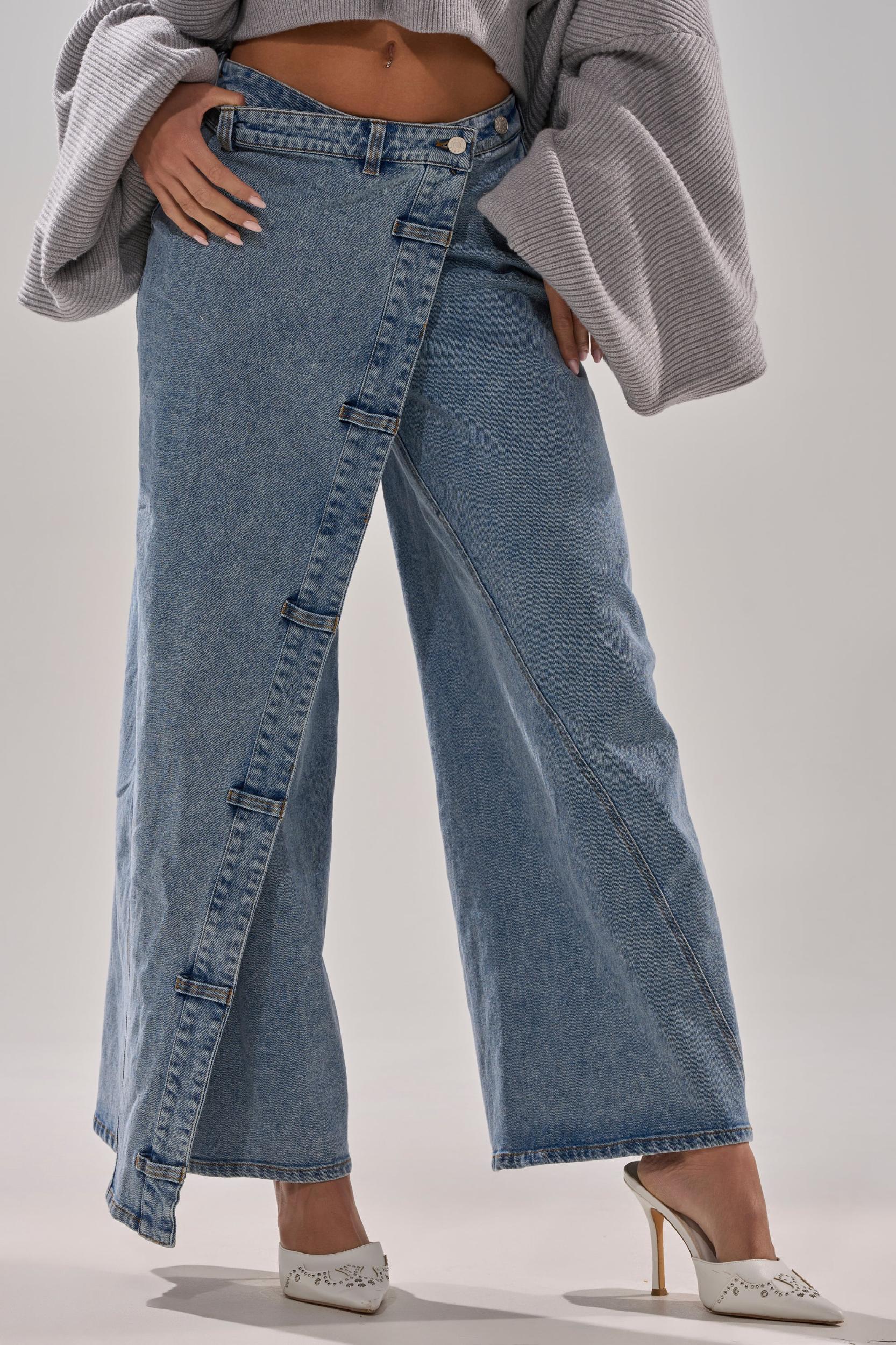 COVERED UP RELAXED DENIM PANT Product Image