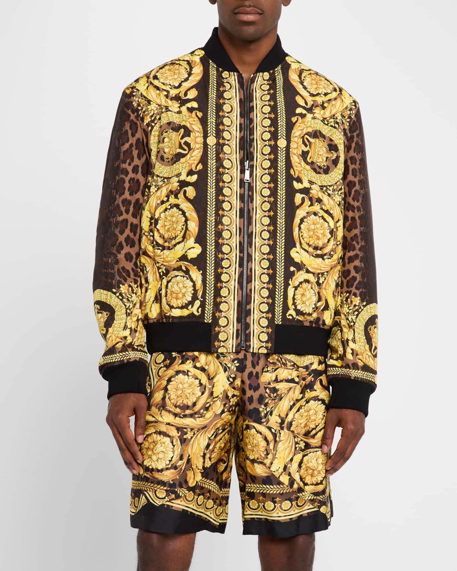 Men's Wild Barocco Bomber Jacket Product Image